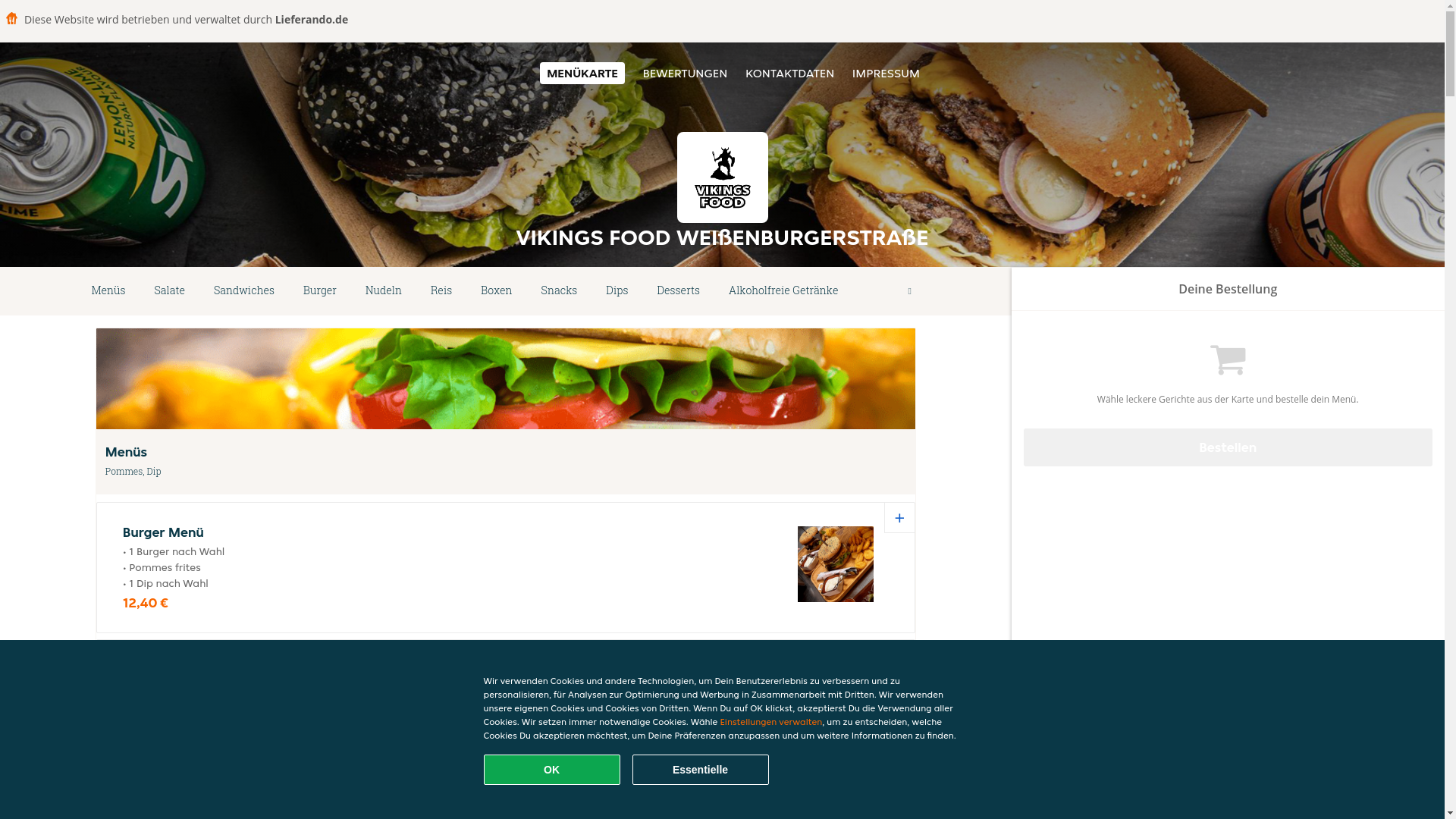 website screenshot of https://vikingsfood-landauinderpfalz.de/