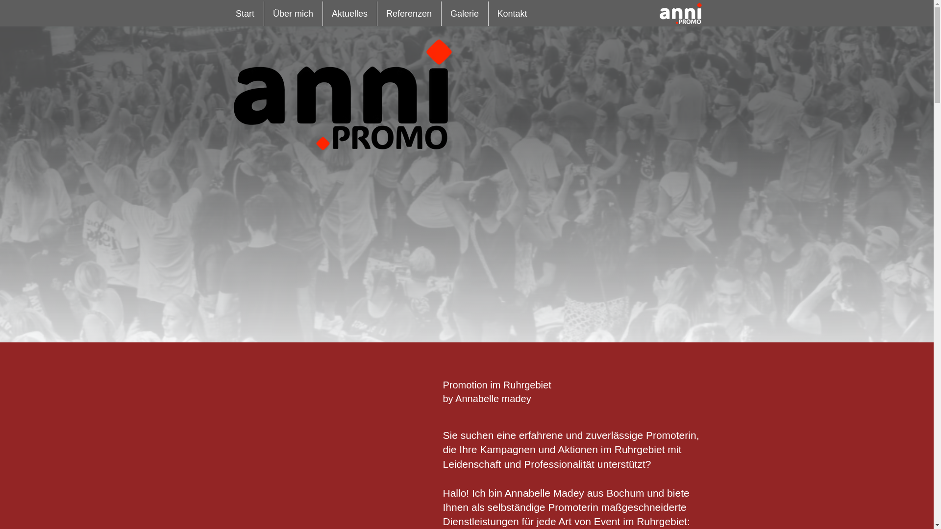 website screenshot of https://annabellemadey.de/