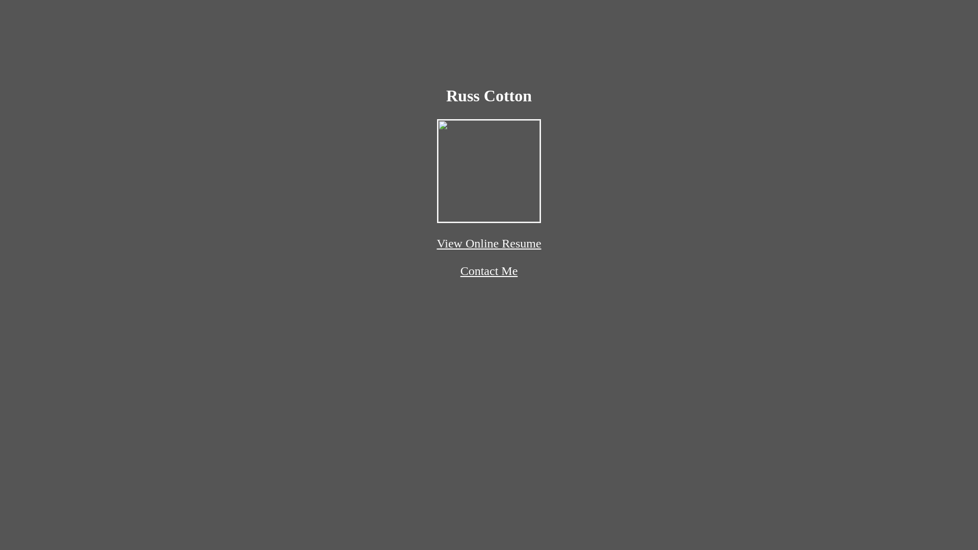website screenshot of https://russcotton.pages.dev/