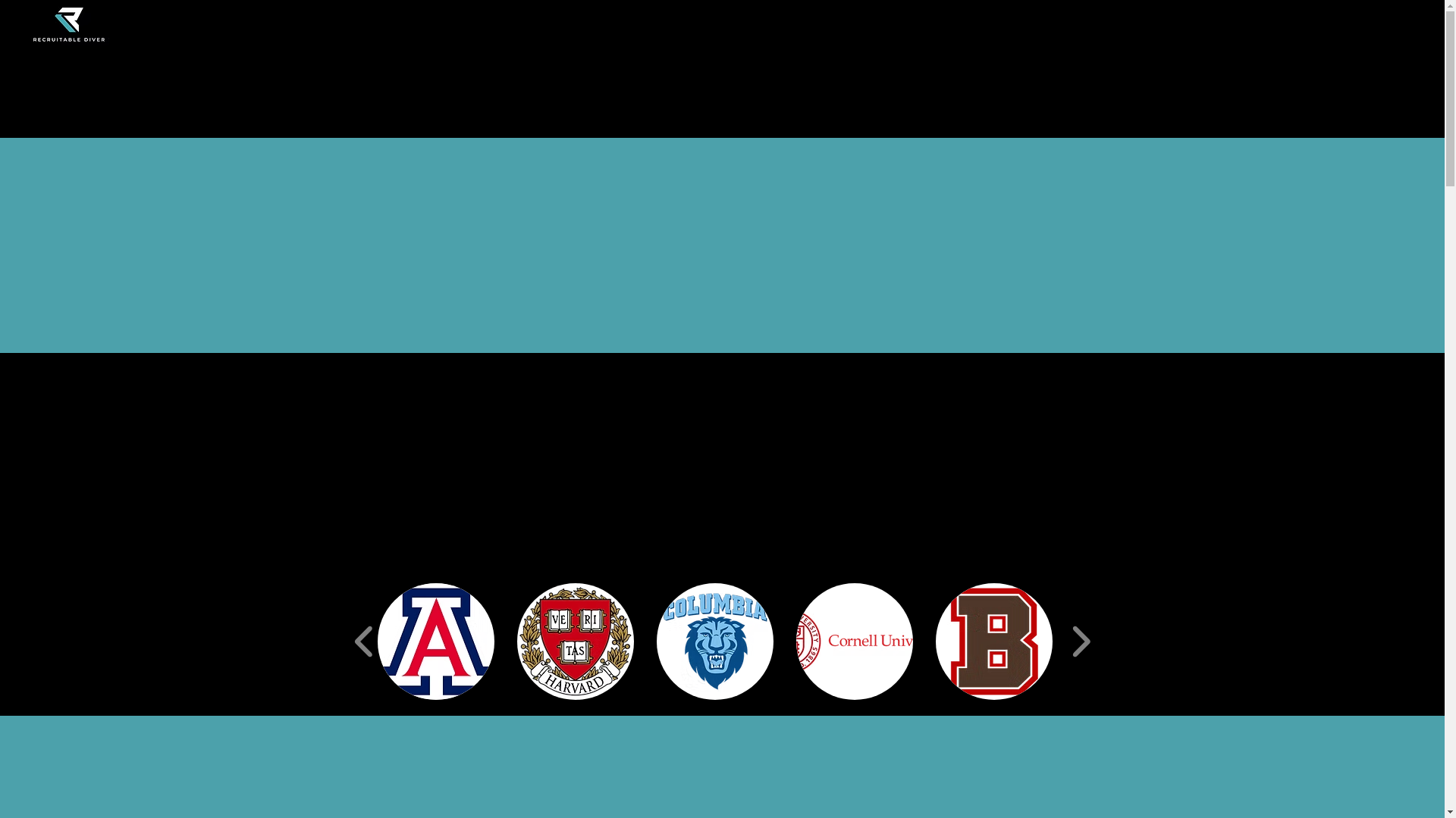 website screenshot of https://recruitablediver.com/