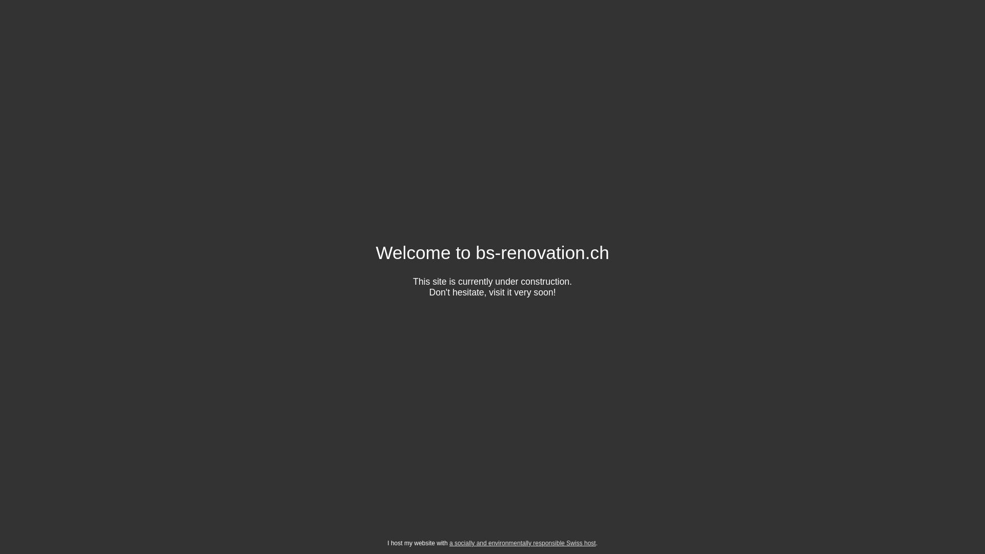 website screenshot of https://bs-renovation.ch/