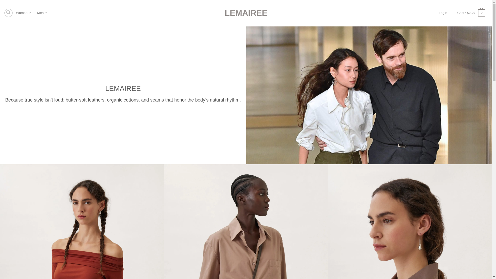 website screenshot of https://lemairee.shop/