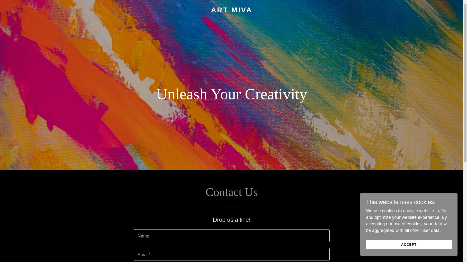 website screenshot of https://artmiva.com/