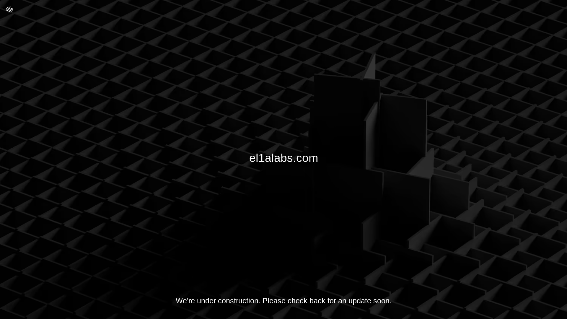 website screenshot of https://el1alabs.com/
