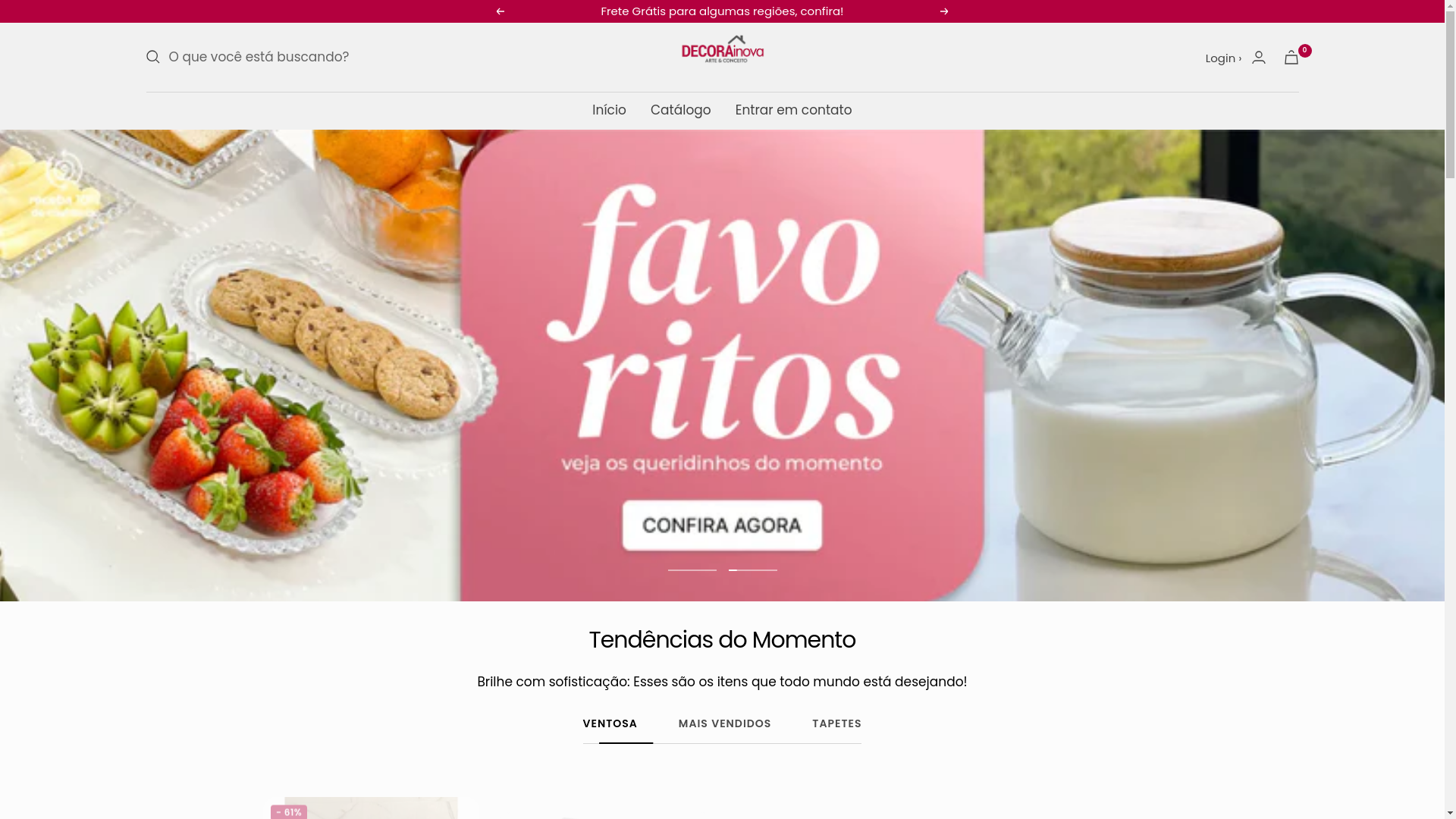 website screenshot of https://decorainovabh.shop/