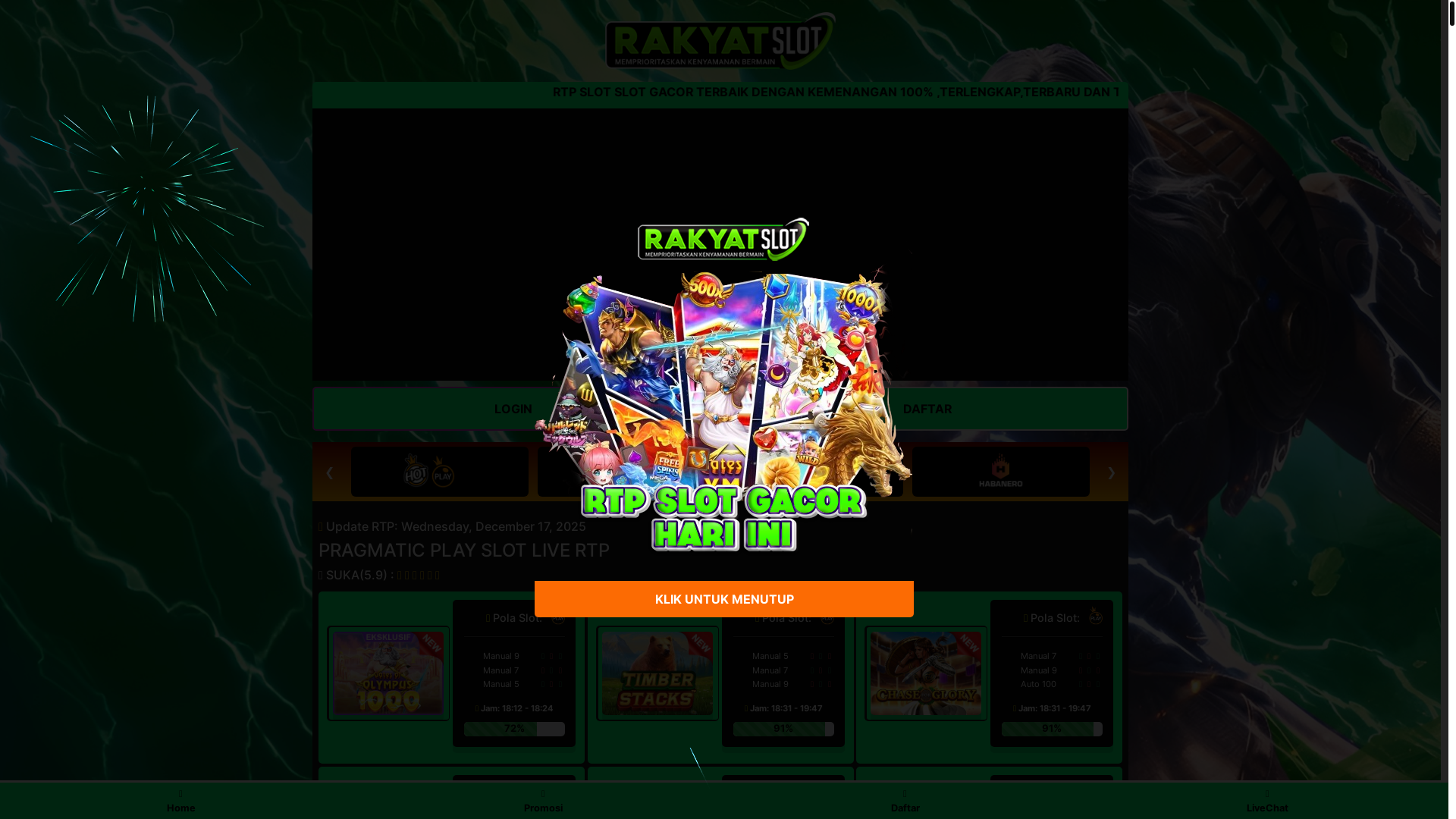 website screenshot of https://rakyatsltrtp-helium.site/