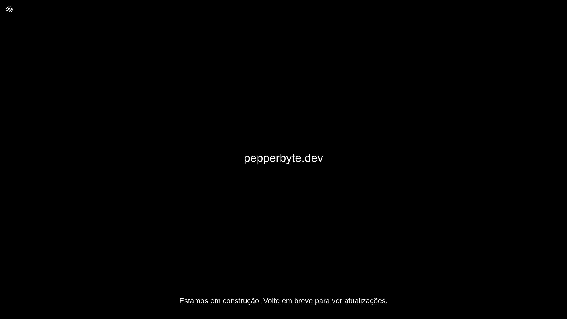 website screenshot of https://pepperbyte.dev/