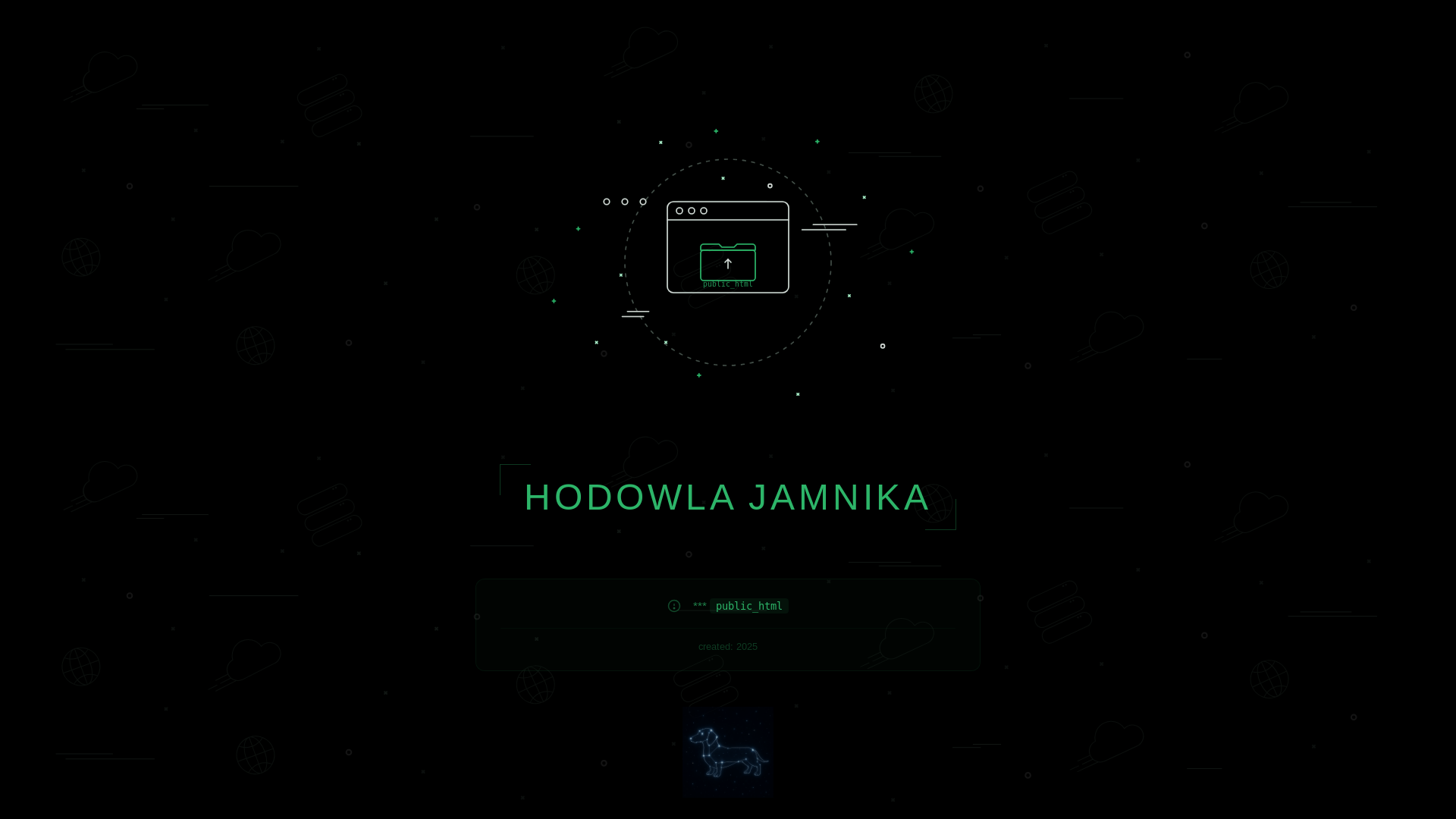 website screenshot of https://konstelacjajamnika.pl/
