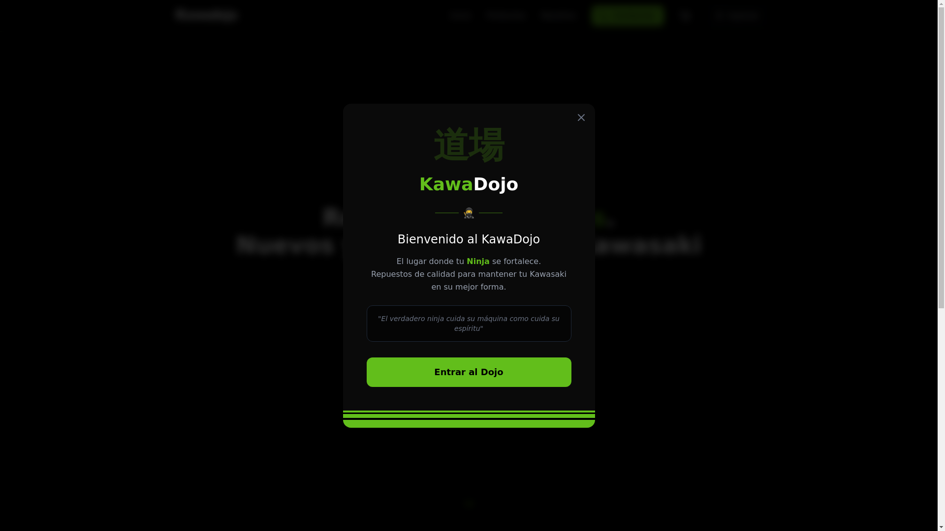 website screenshot of https://kawadojo.pages.dev/