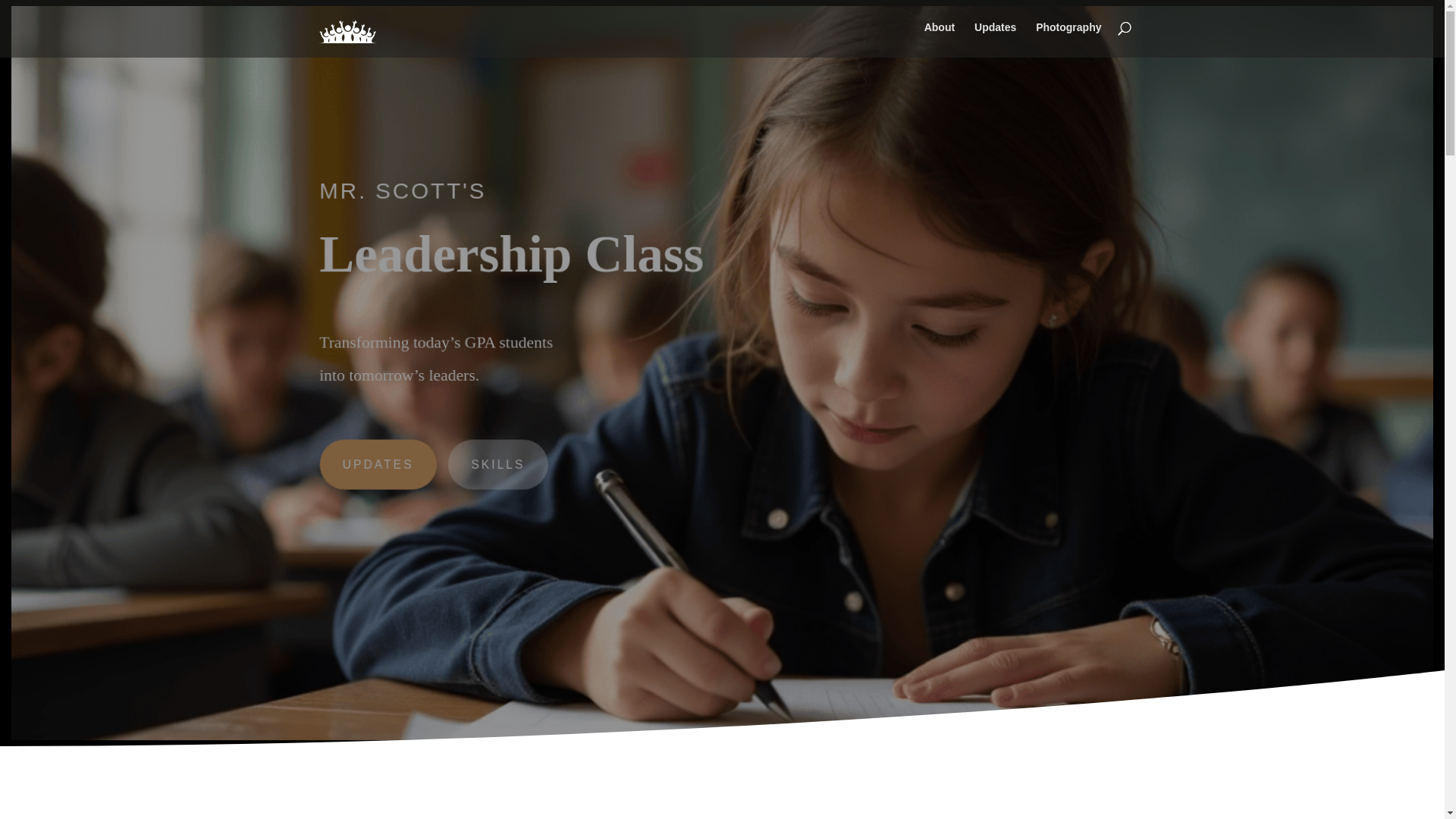 website screenshot of https://mrscottsclass.com/
