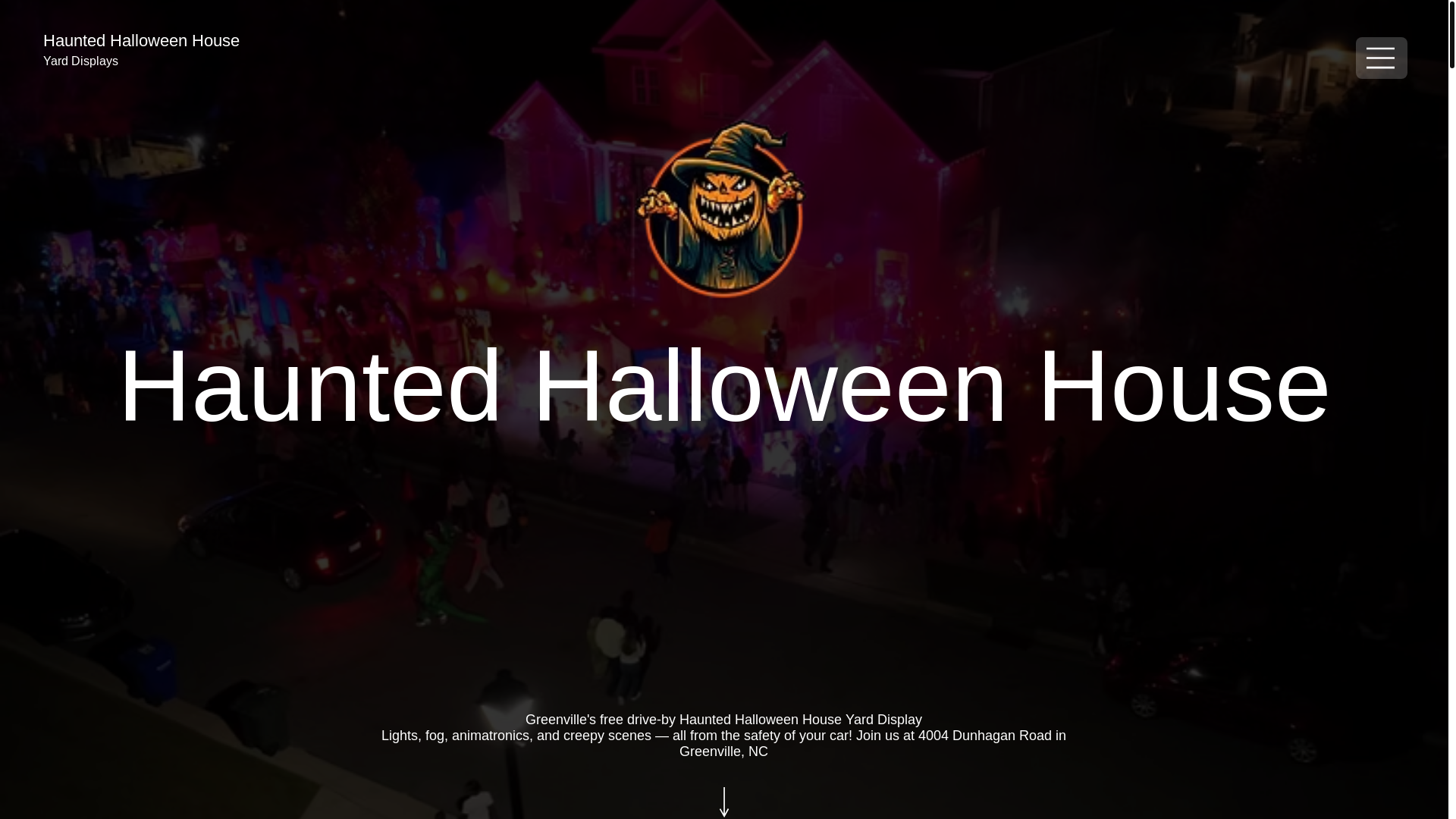 website screenshot of https://professorhalloween.com/