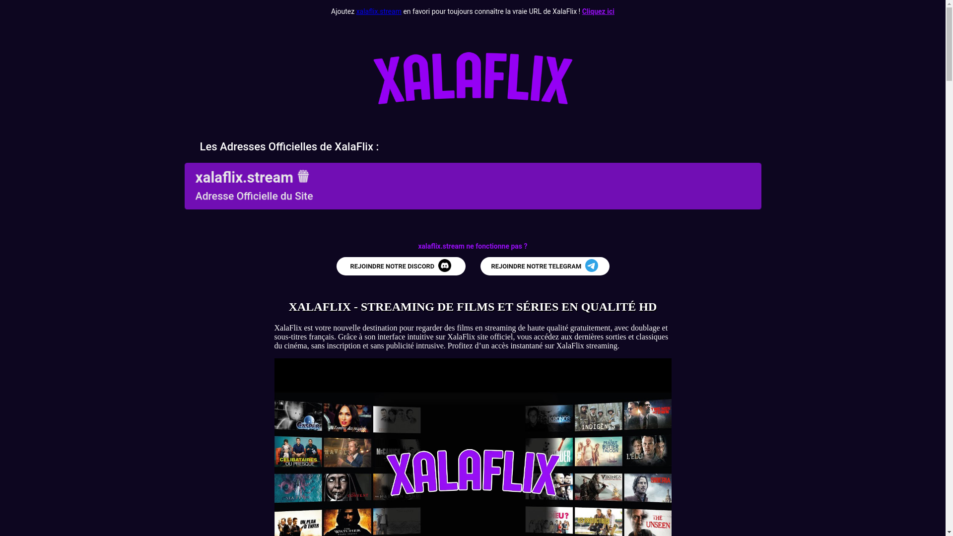 website screenshot of https://xalaflix-plus.pages.dev/