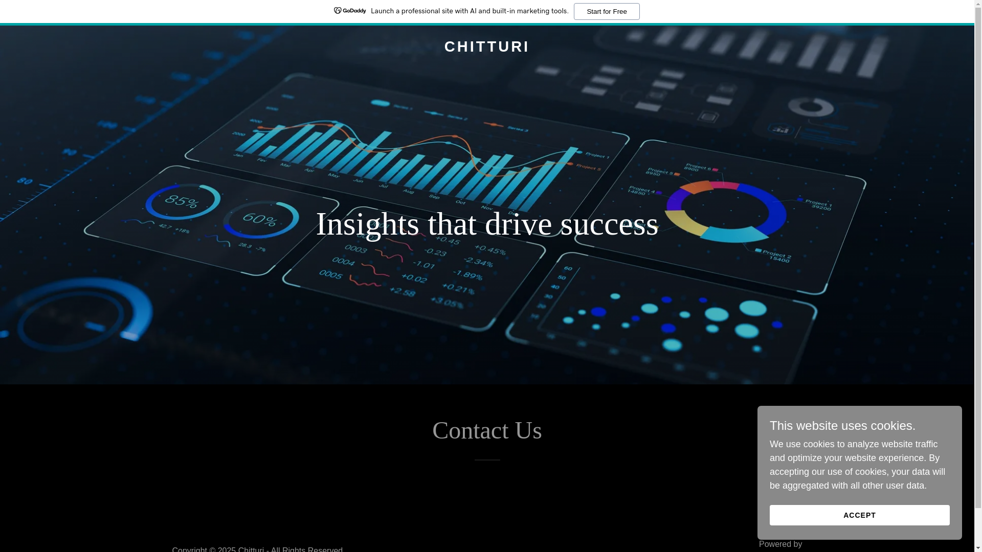 website screenshot of https://muralichitturi.com/