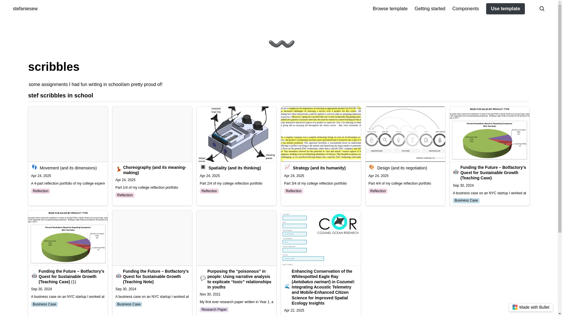 website screenshot of https://stefaniesew-bullet.pages.dev/