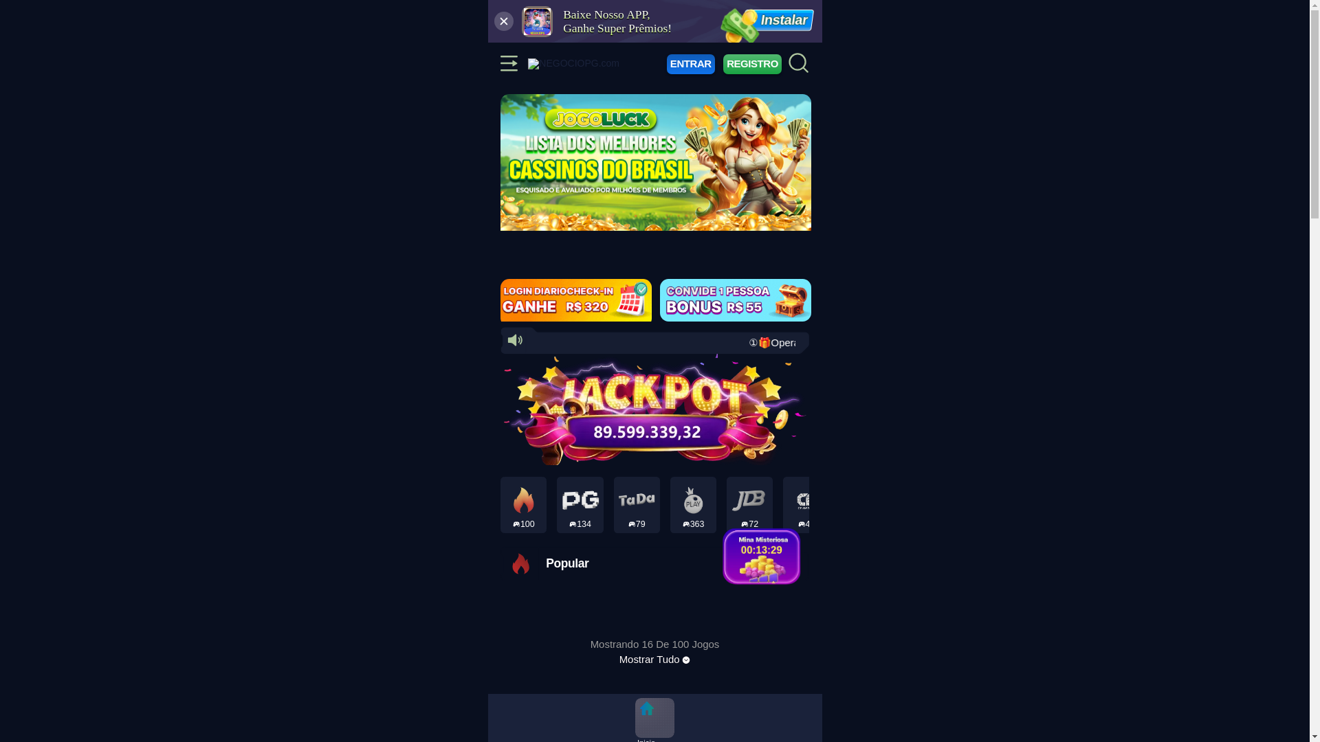 website screenshot of https://negociopg-com.com/