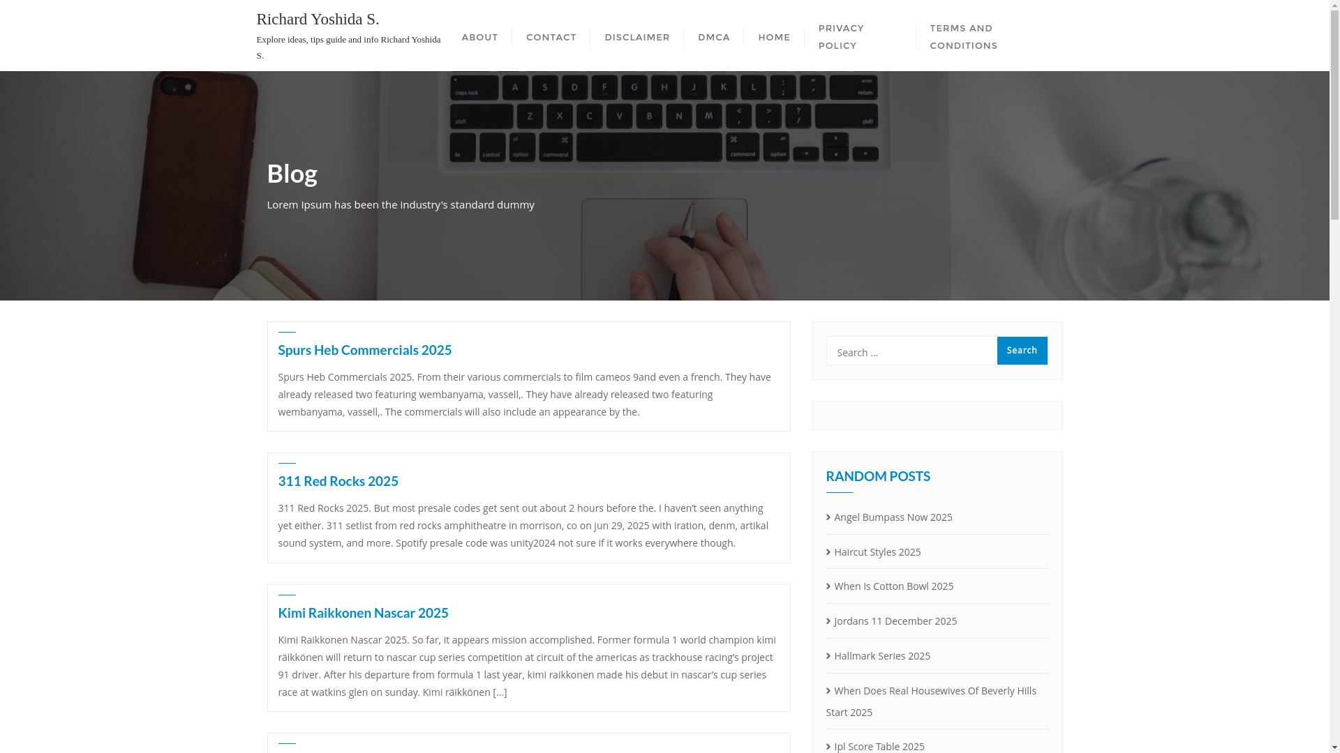 website screenshot of https://richardyoshidas.pages.dev/