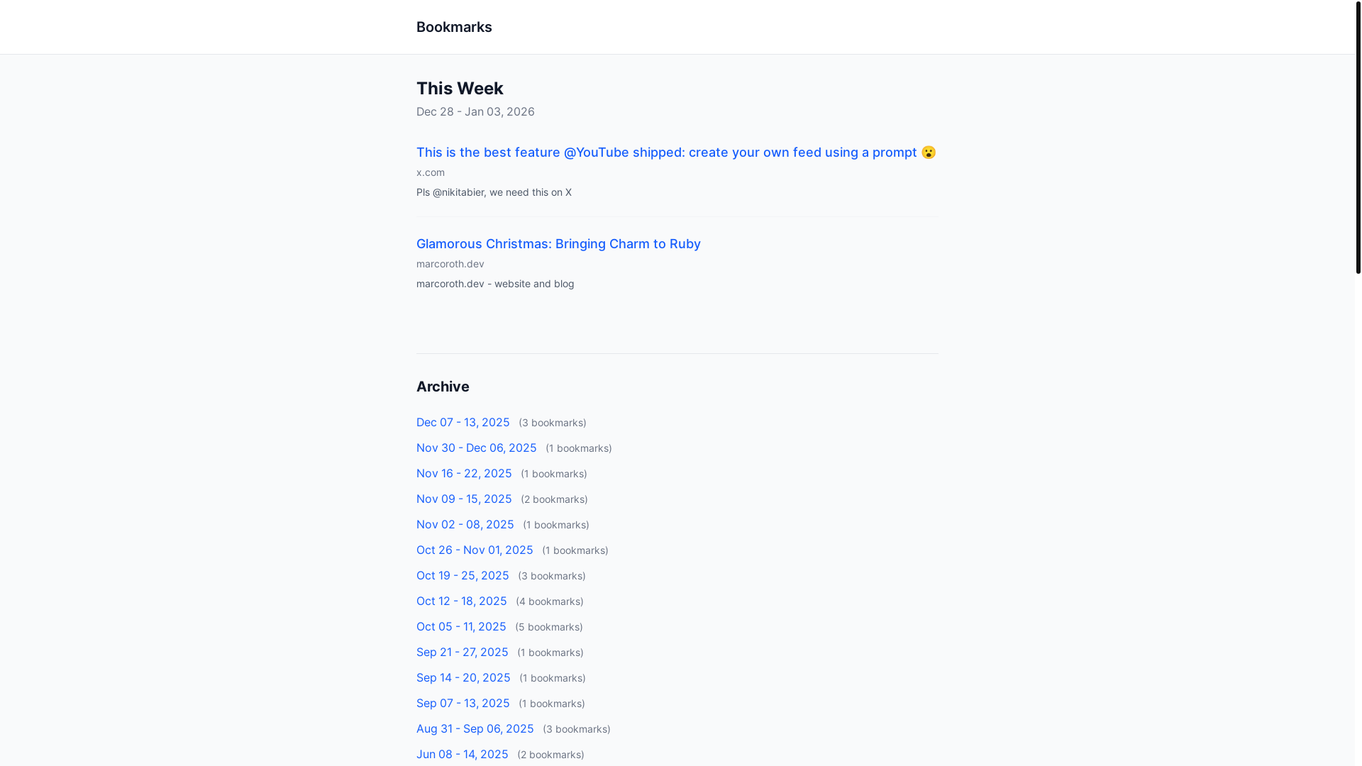 website screenshot of https://bookmarks-6pz.pages.dev/