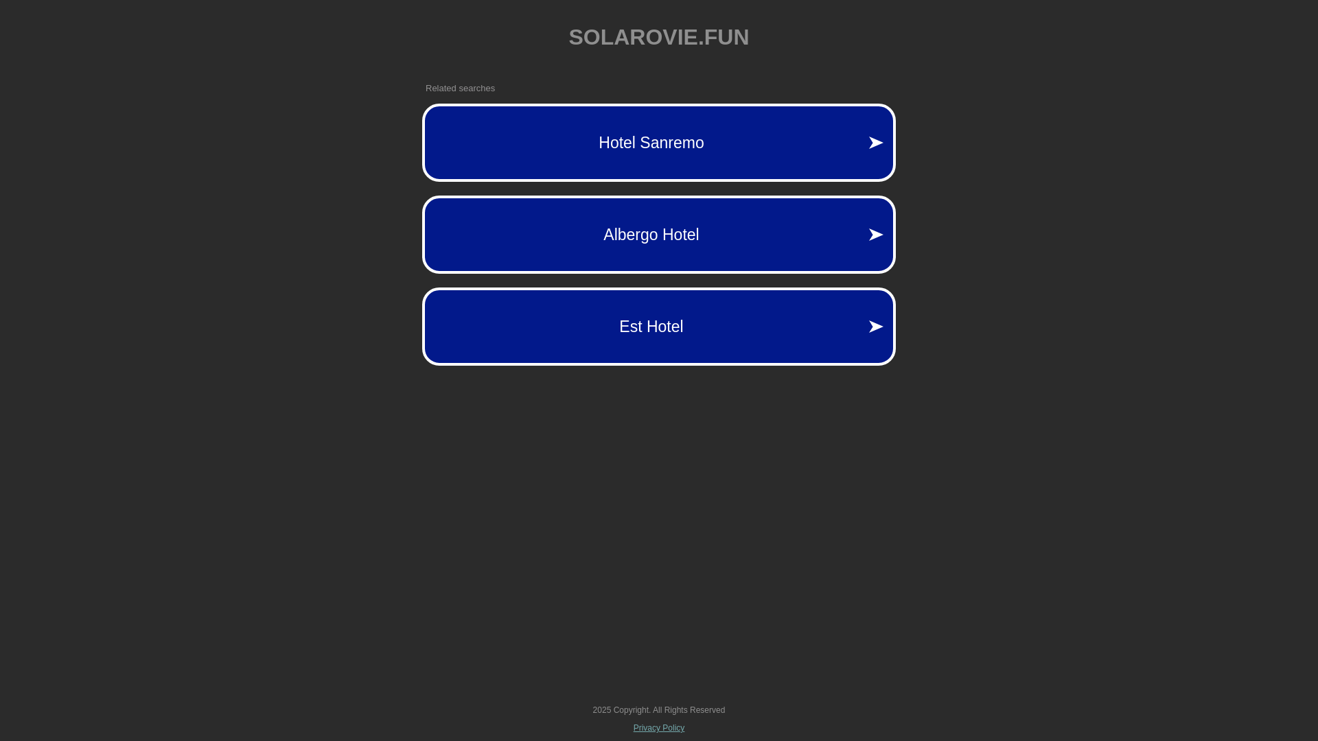 website screenshot of https://solarovie.fun/