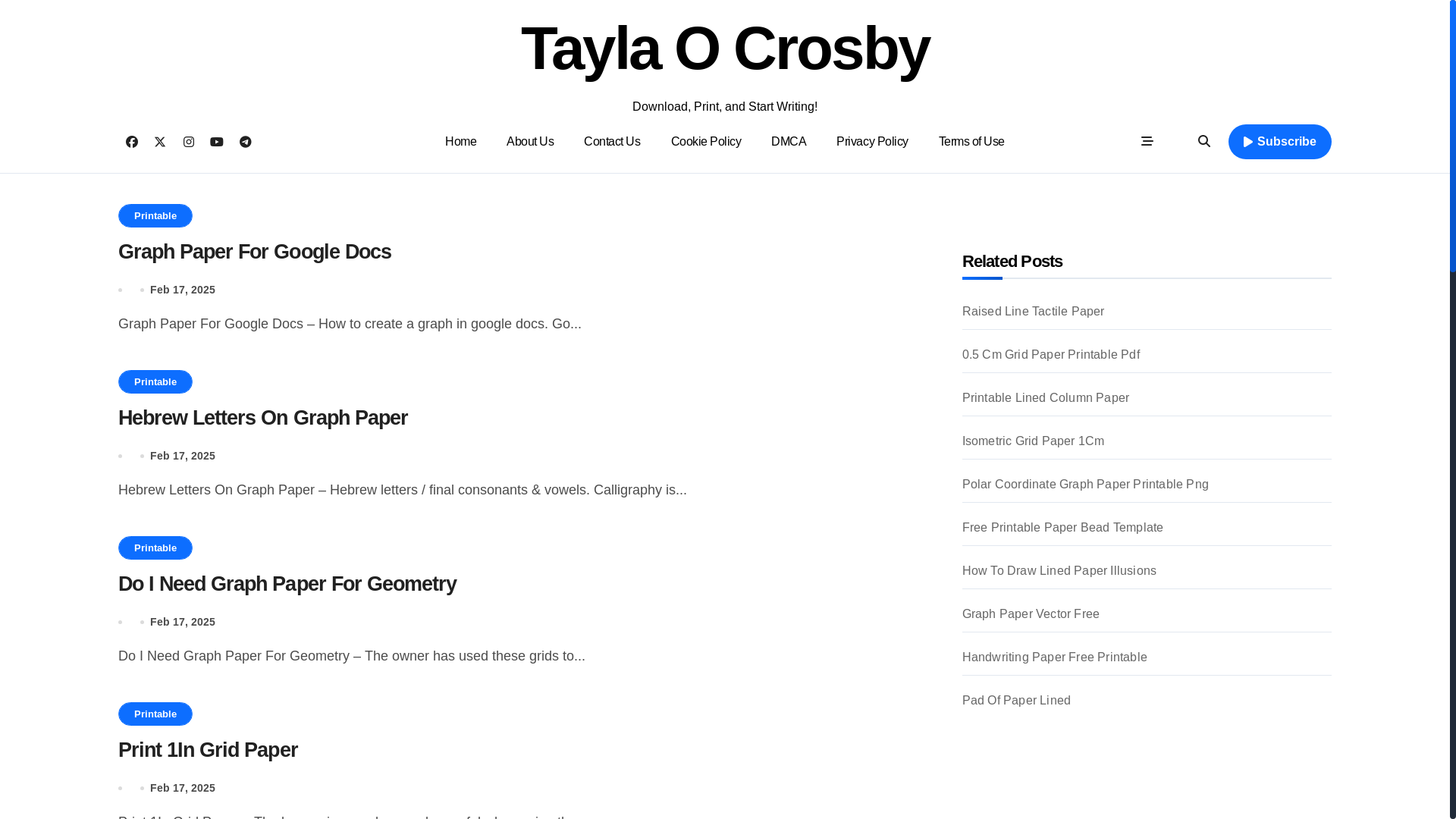 website screenshot of https://taylaocrosby.pages.dev/