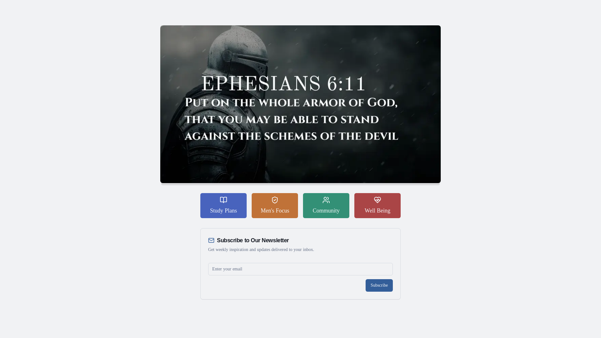 website screenshot of https://thewarriorscall.org/