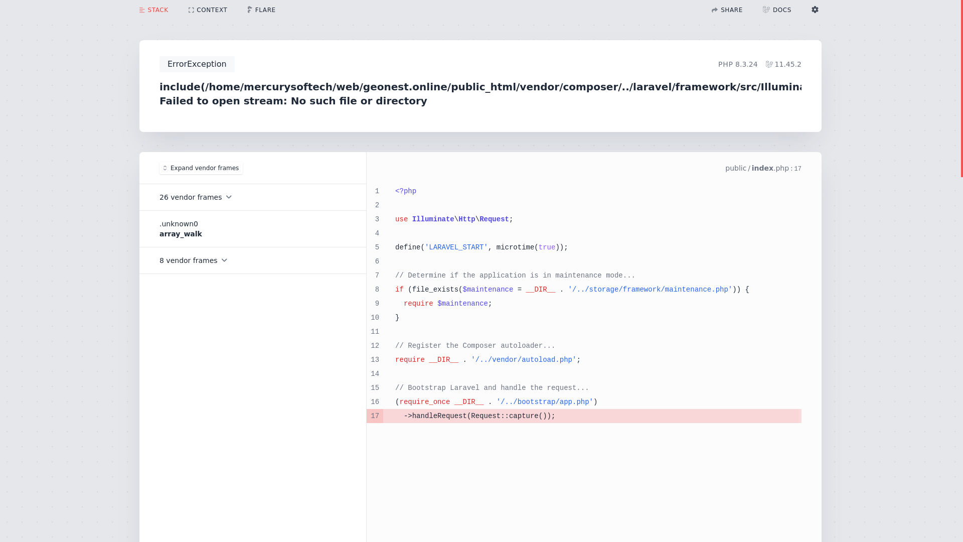 website screenshot of https://geonest.online/