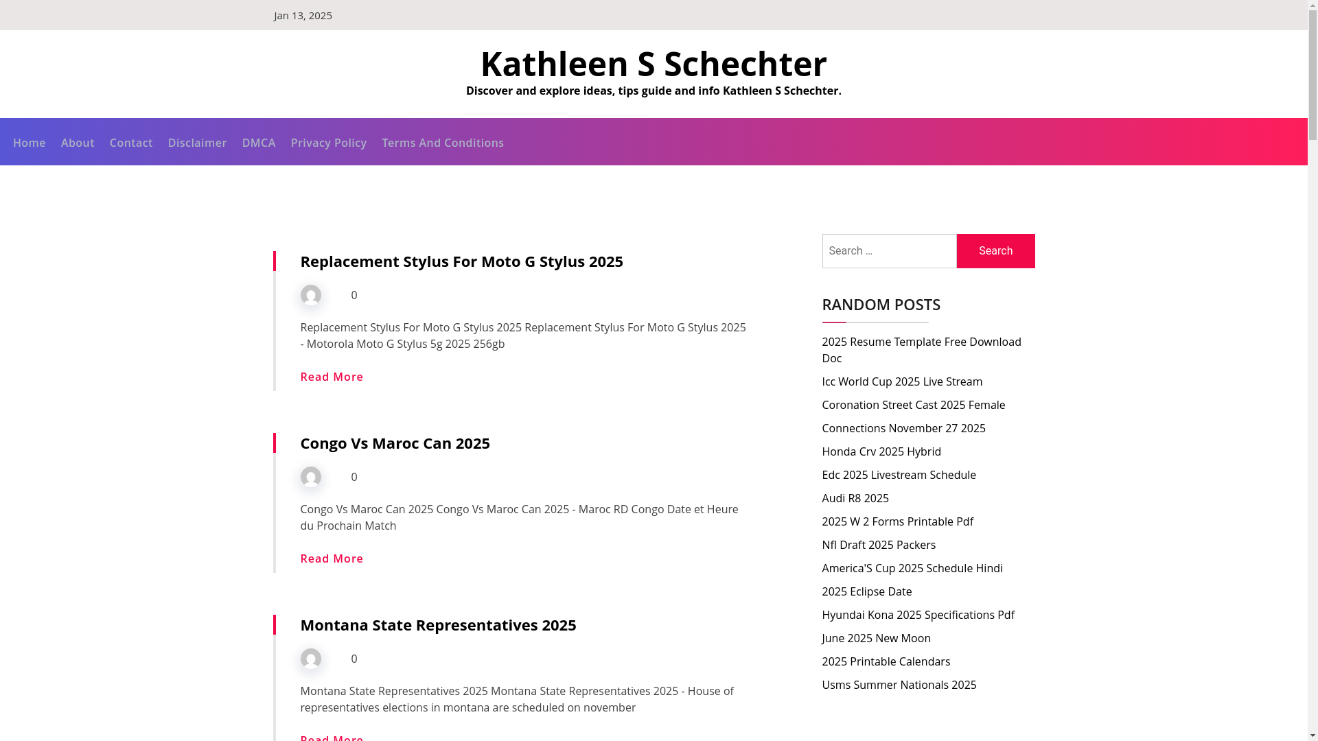website screenshot of https://kathleensschechterh.pages.dev/