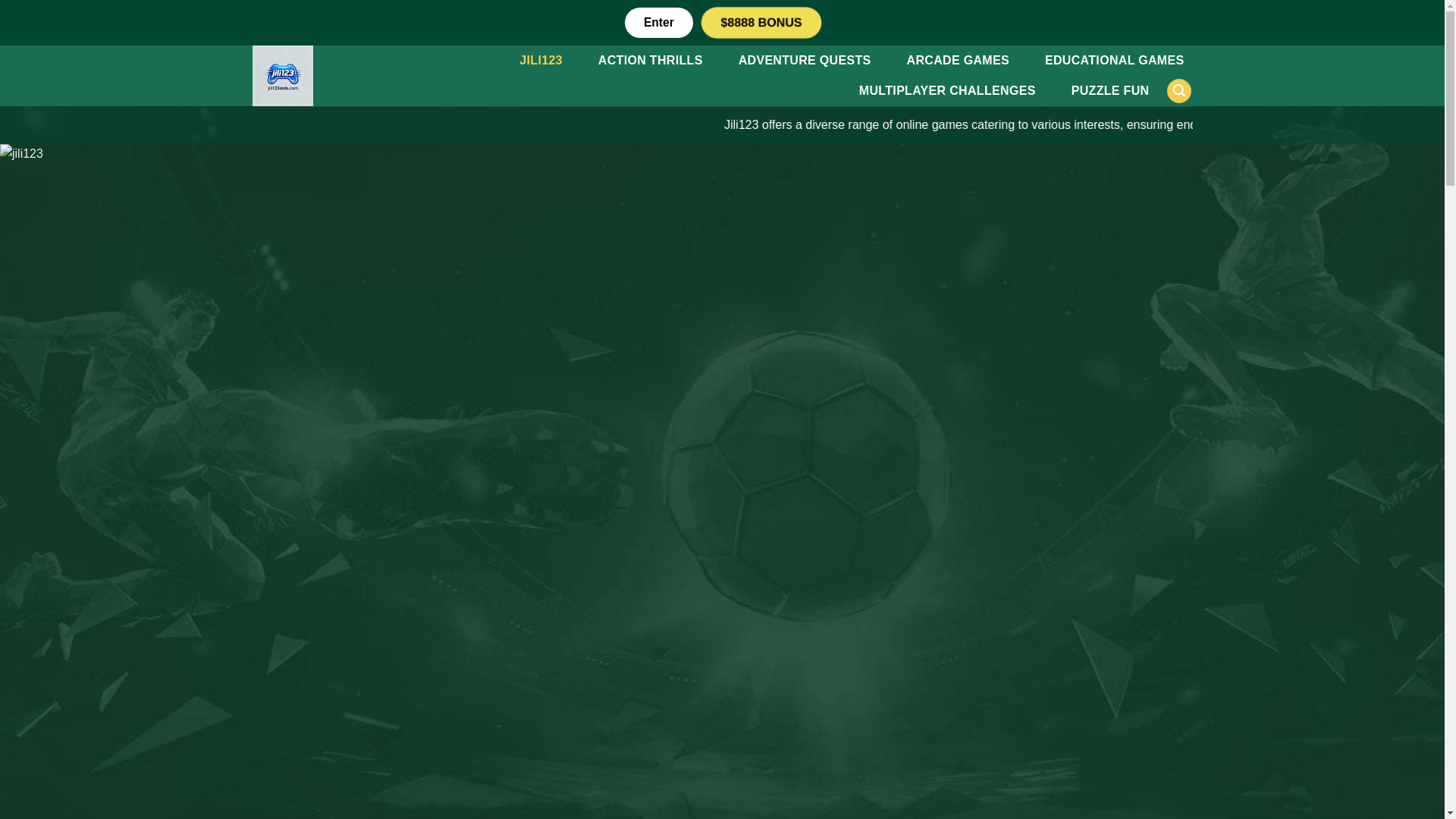 website screenshot of https://jili123slots.com/