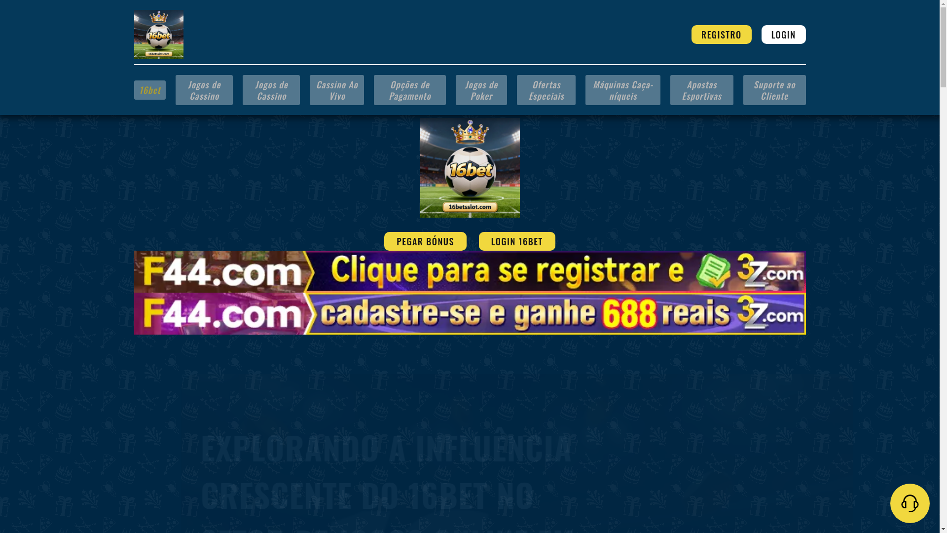 website screenshot of https://16betsslot.com/