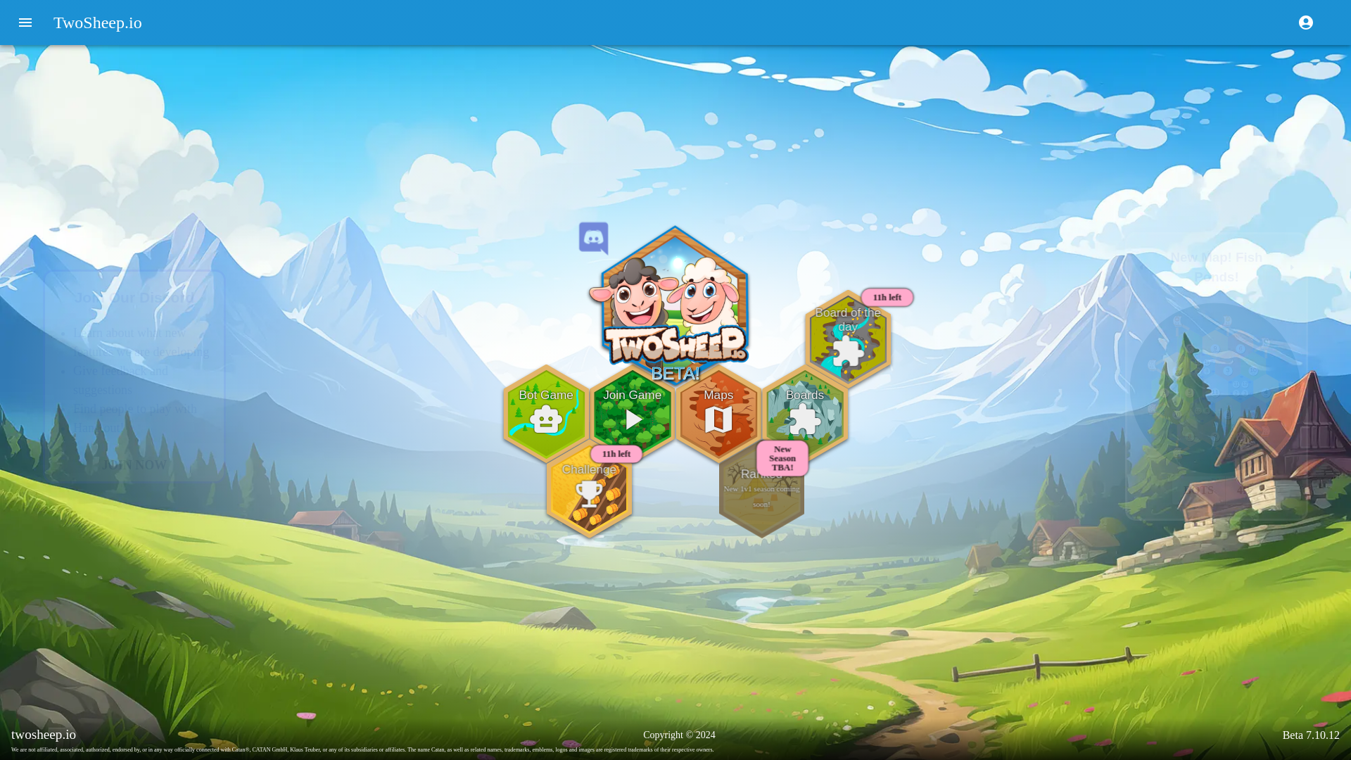 website screenshot of https://twosheep.io/