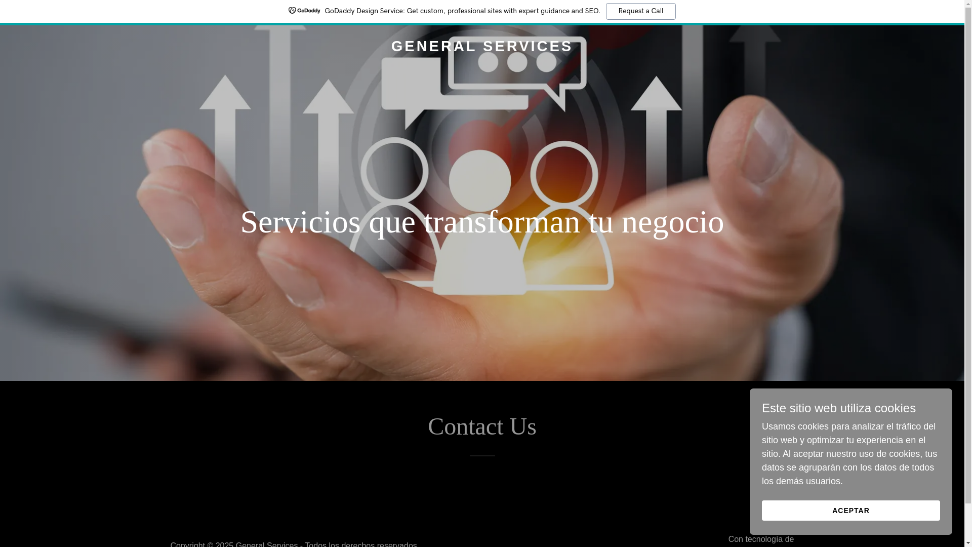 website screenshot of https://gservicesnic.com/