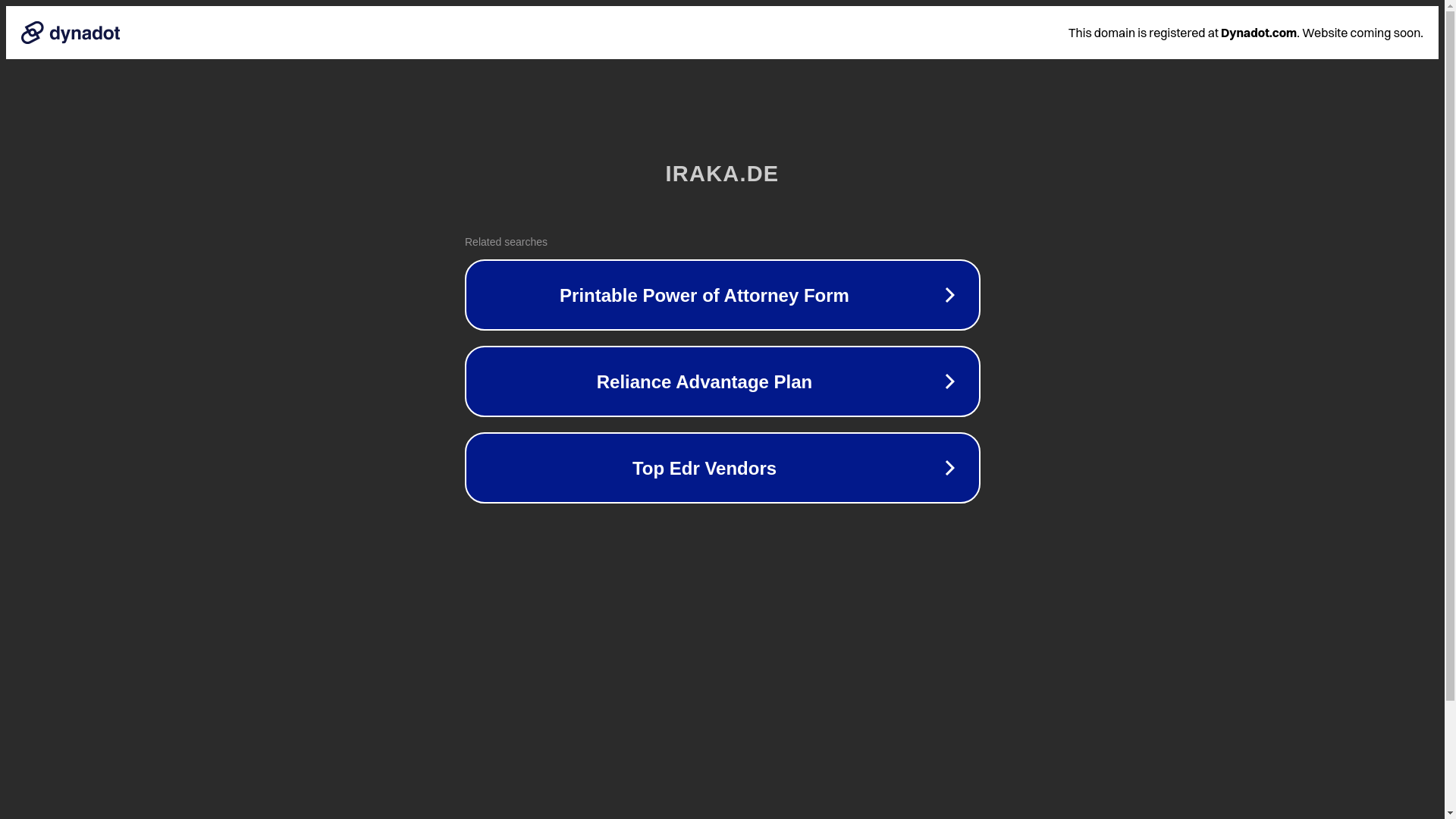 website screenshot of https://iraka.de/