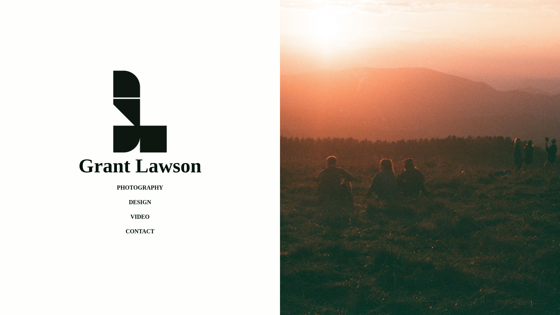 website screenshot of https://grantlawson.org/