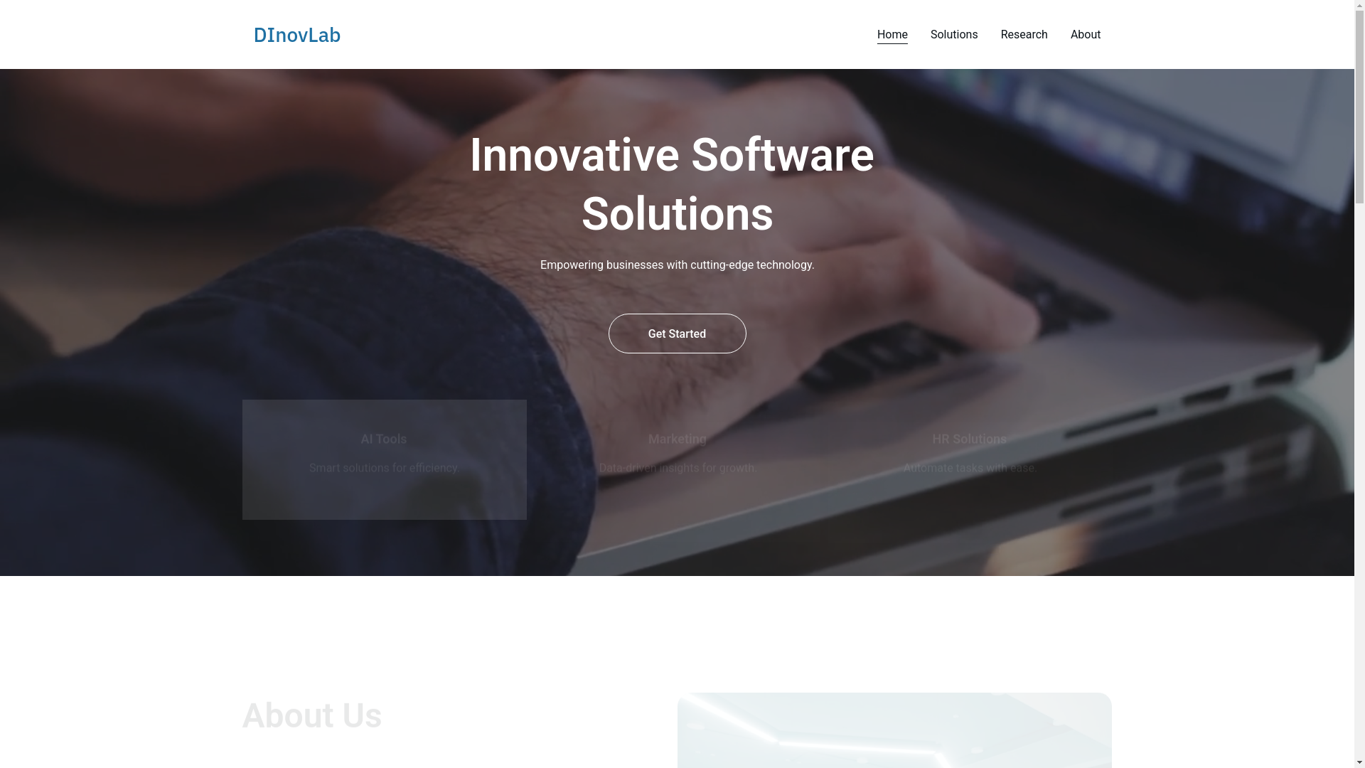 website screenshot of https://dinovlab.com/