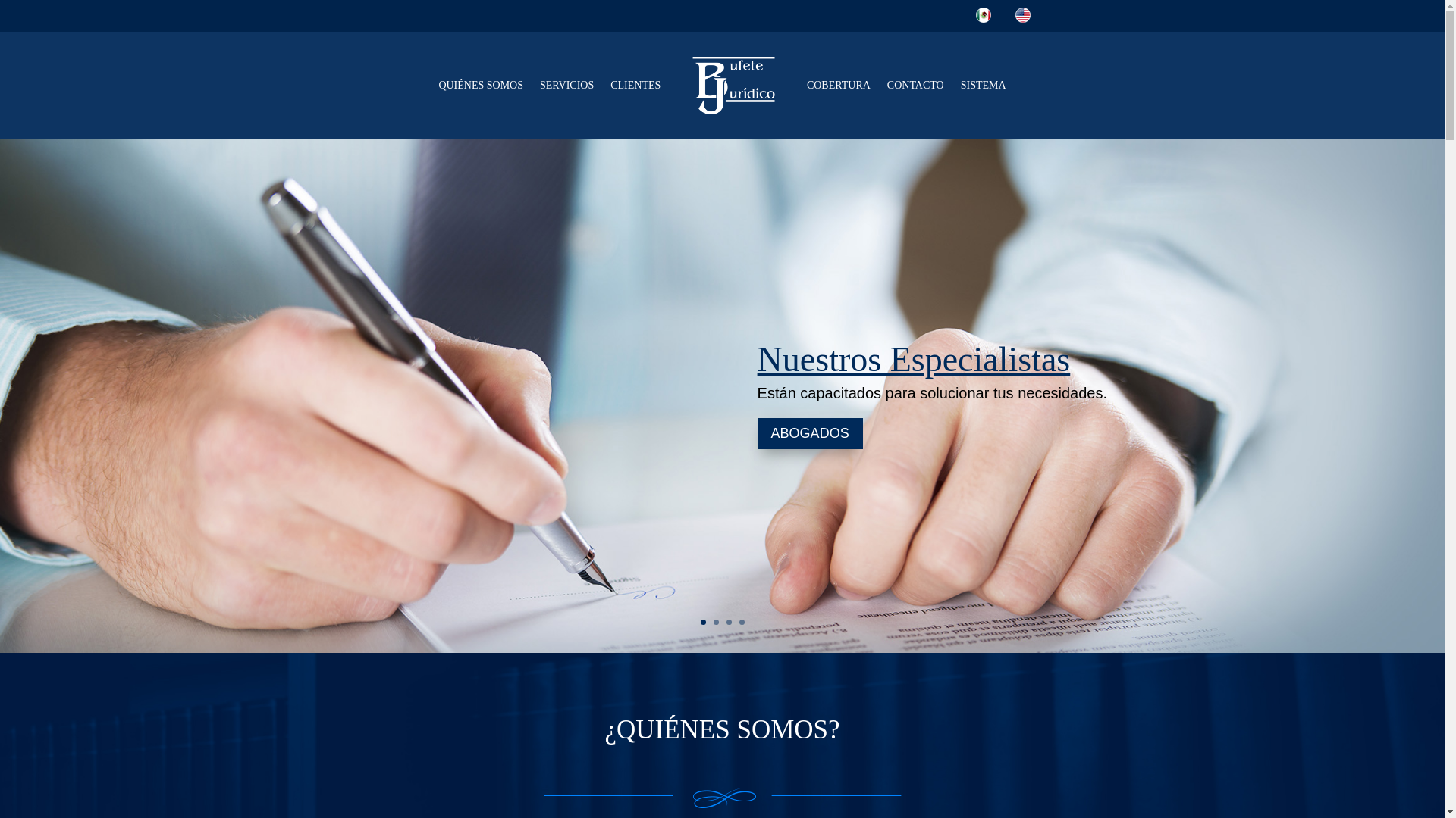 website screenshot of https://carlosgarciaabogados.com