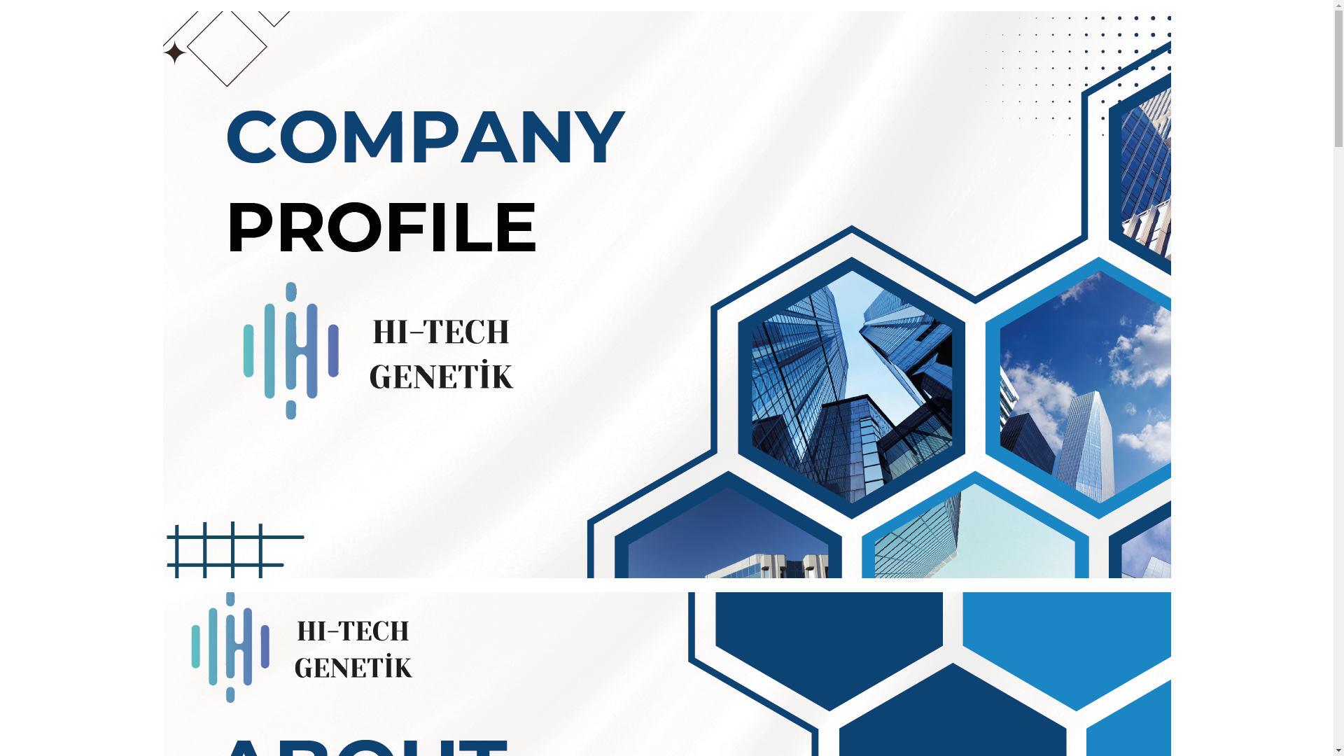 website screenshot of https://hitechgenetik.com/