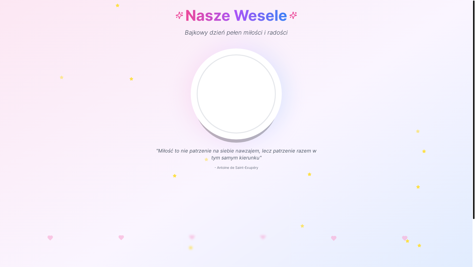 website screenshot of https://odterazbilscy-paulinajakub2025.pl/
