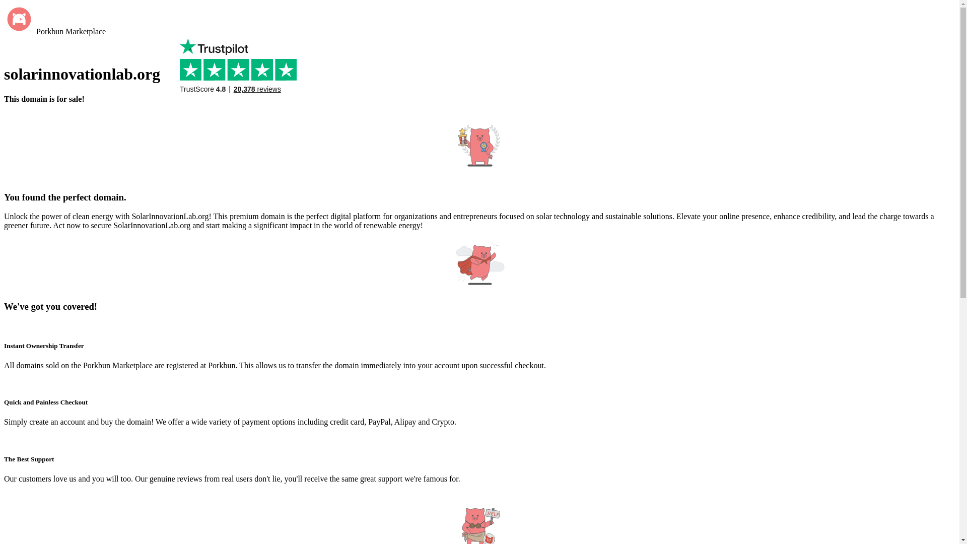 website screenshot of https://solarinnovationlab.org/