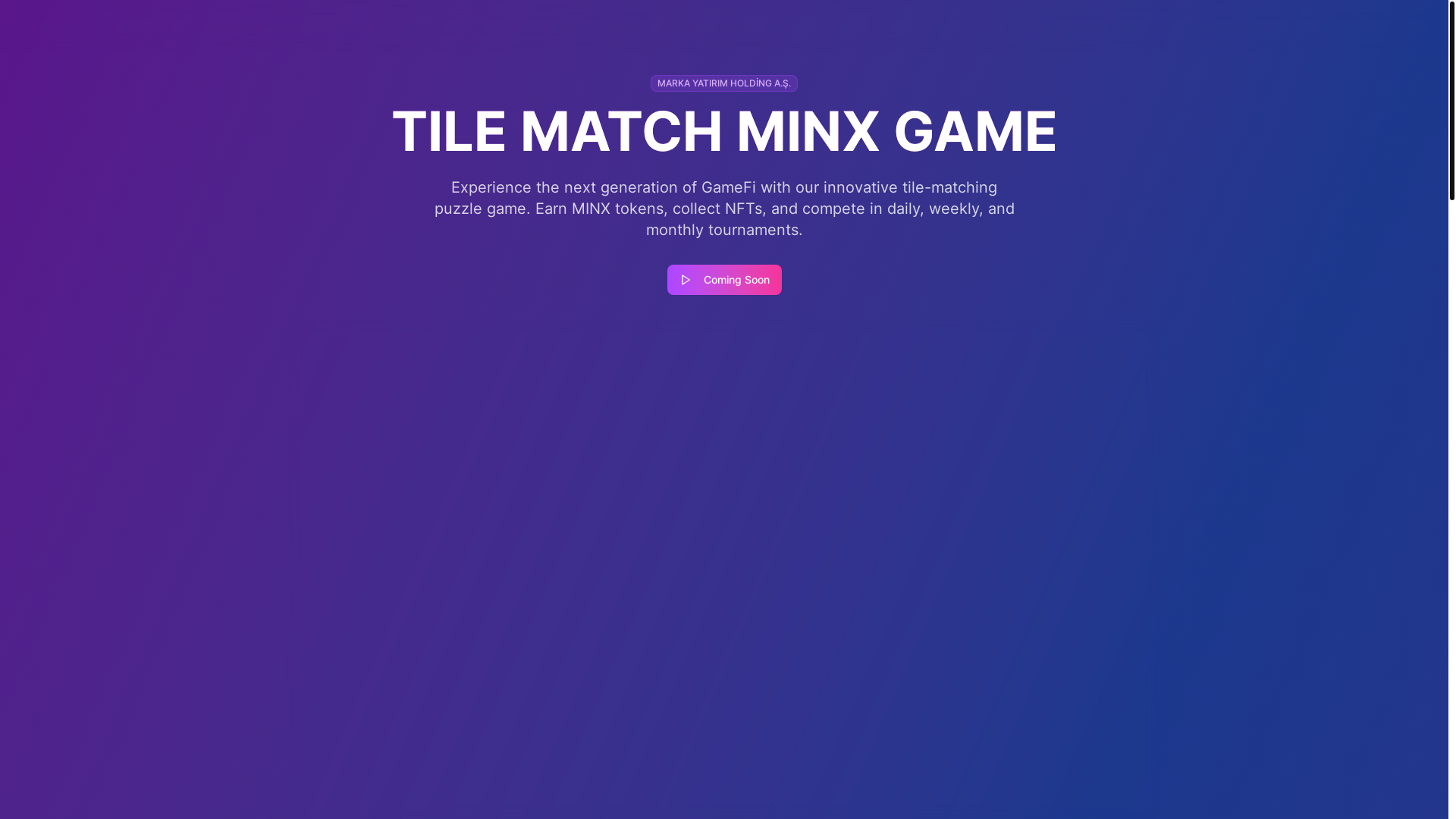 website screenshot of https://minxtoken.pages.dev/