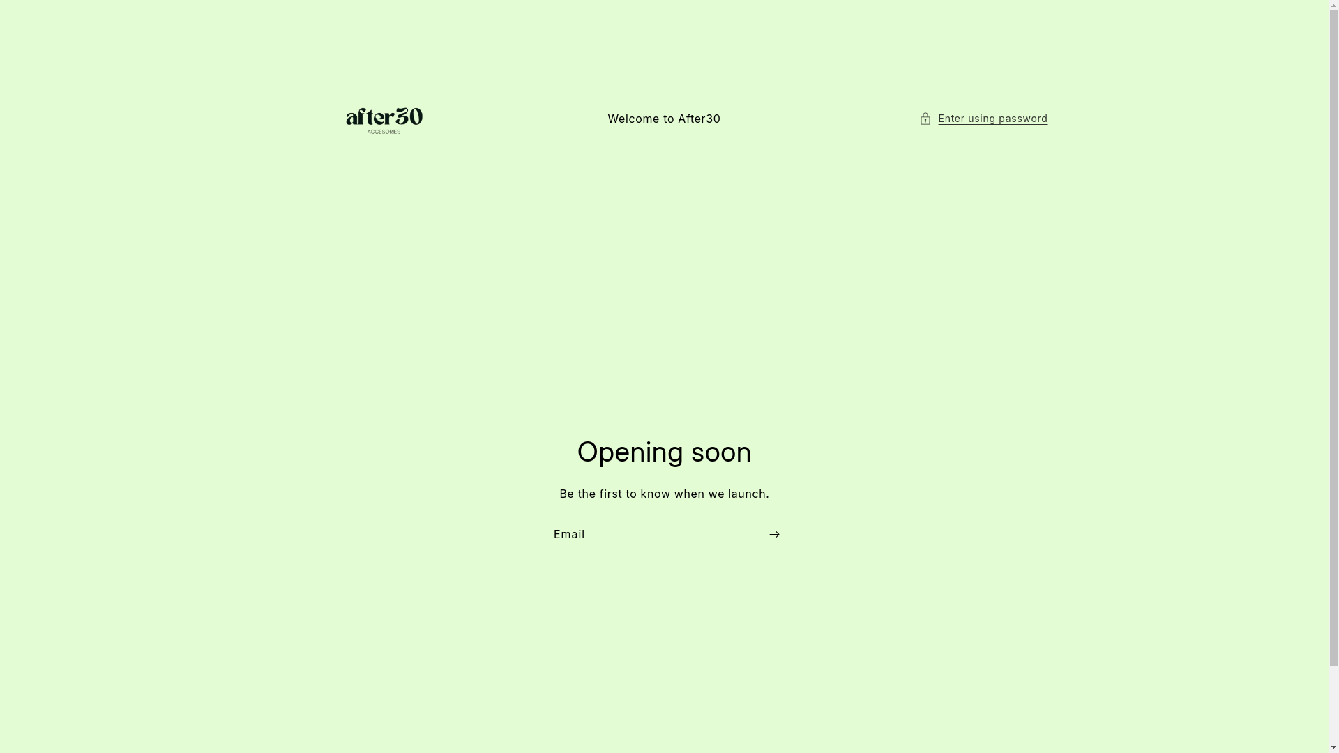 website screenshot of https://shopafter30.com/