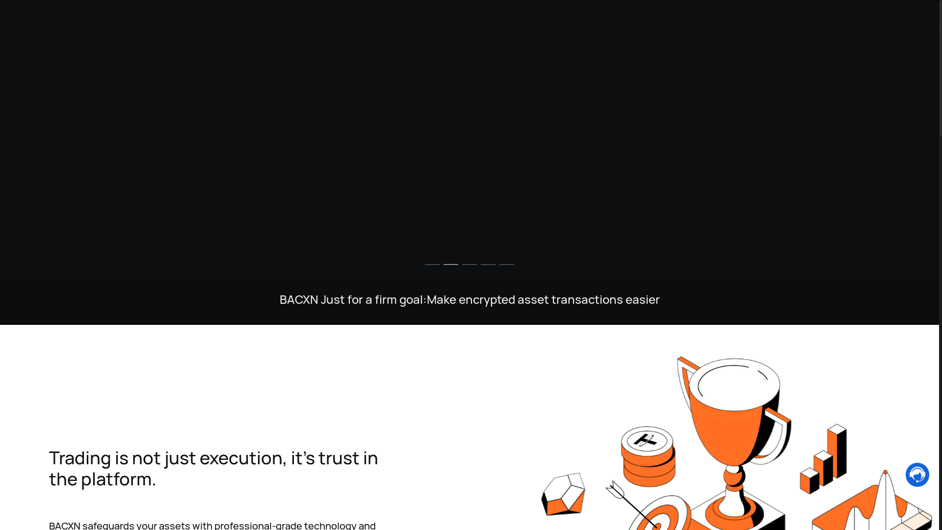 website screenshot of https://baxcnci.com/