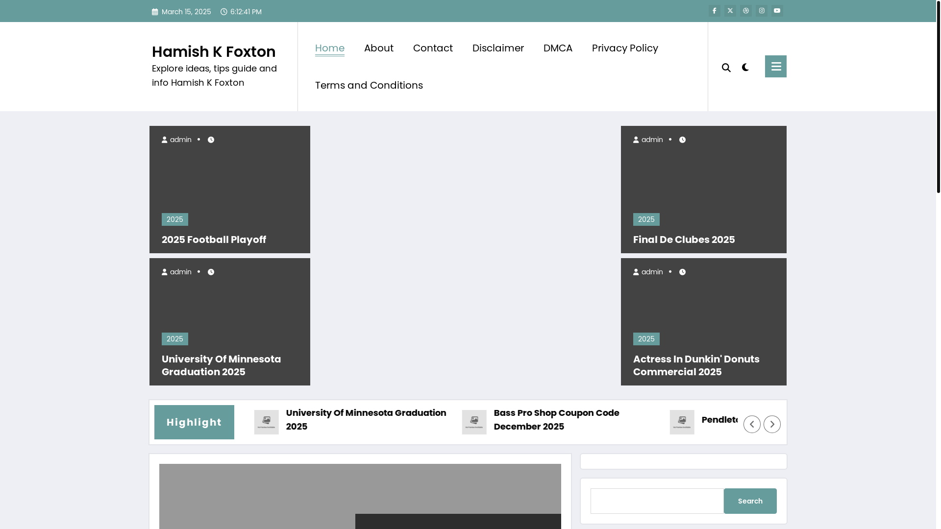 website screenshot of https://hamishkfoxton.pages.dev/