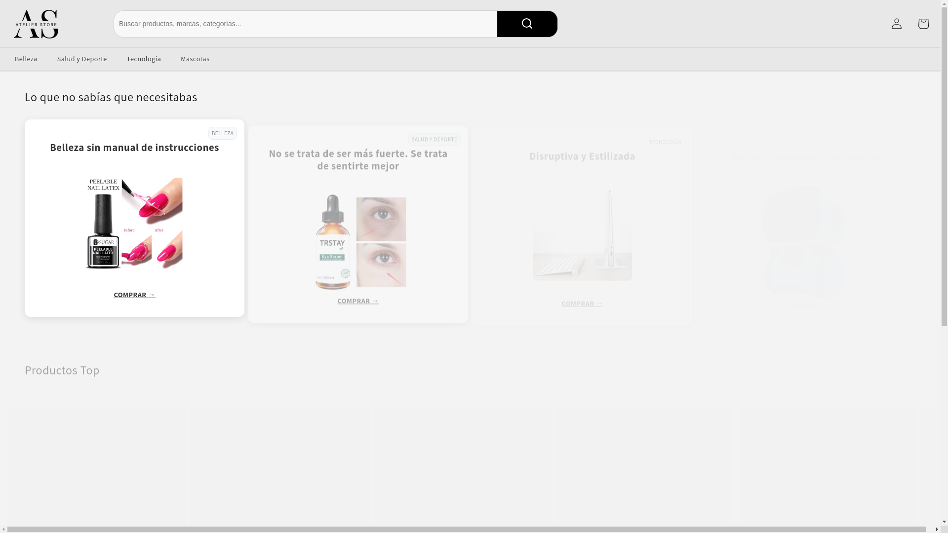 website screenshot of https://atelierdya.store/