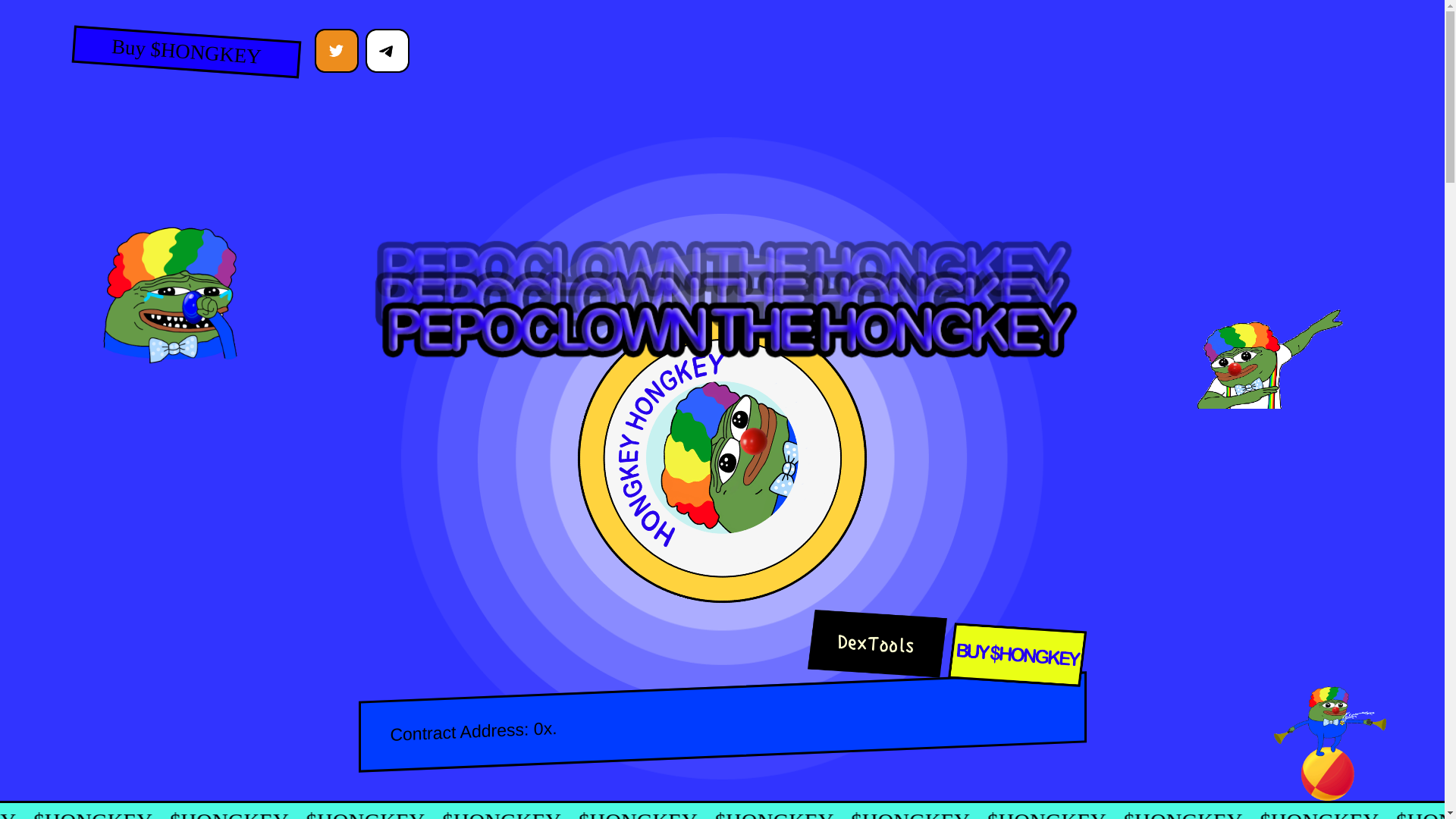 website screenshot of https://hongkey.fun/