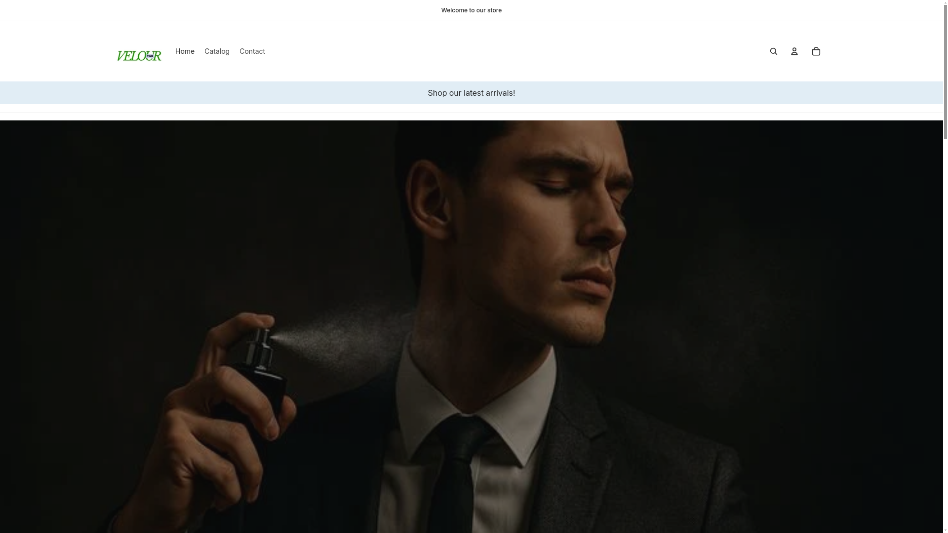 website screenshot of https://velouretime.xyz/