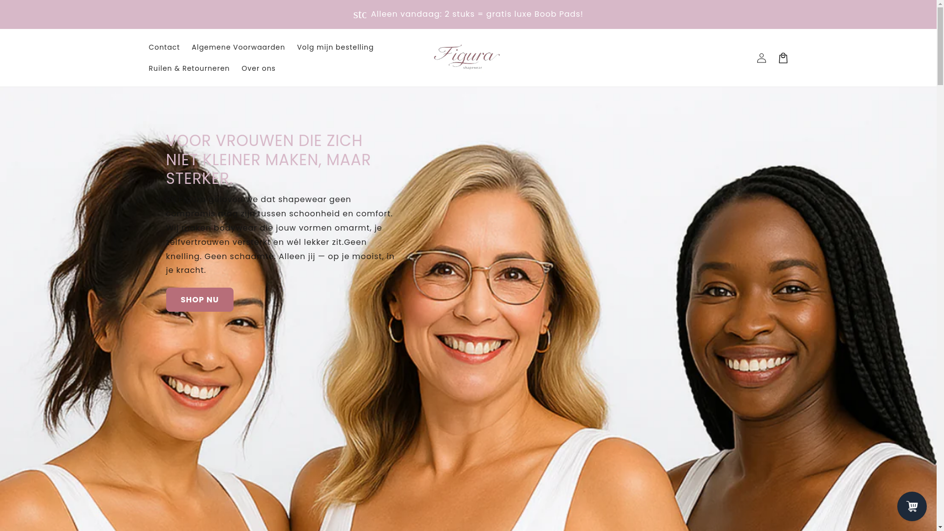 website screenshot of https://figura-shapewear.fr/