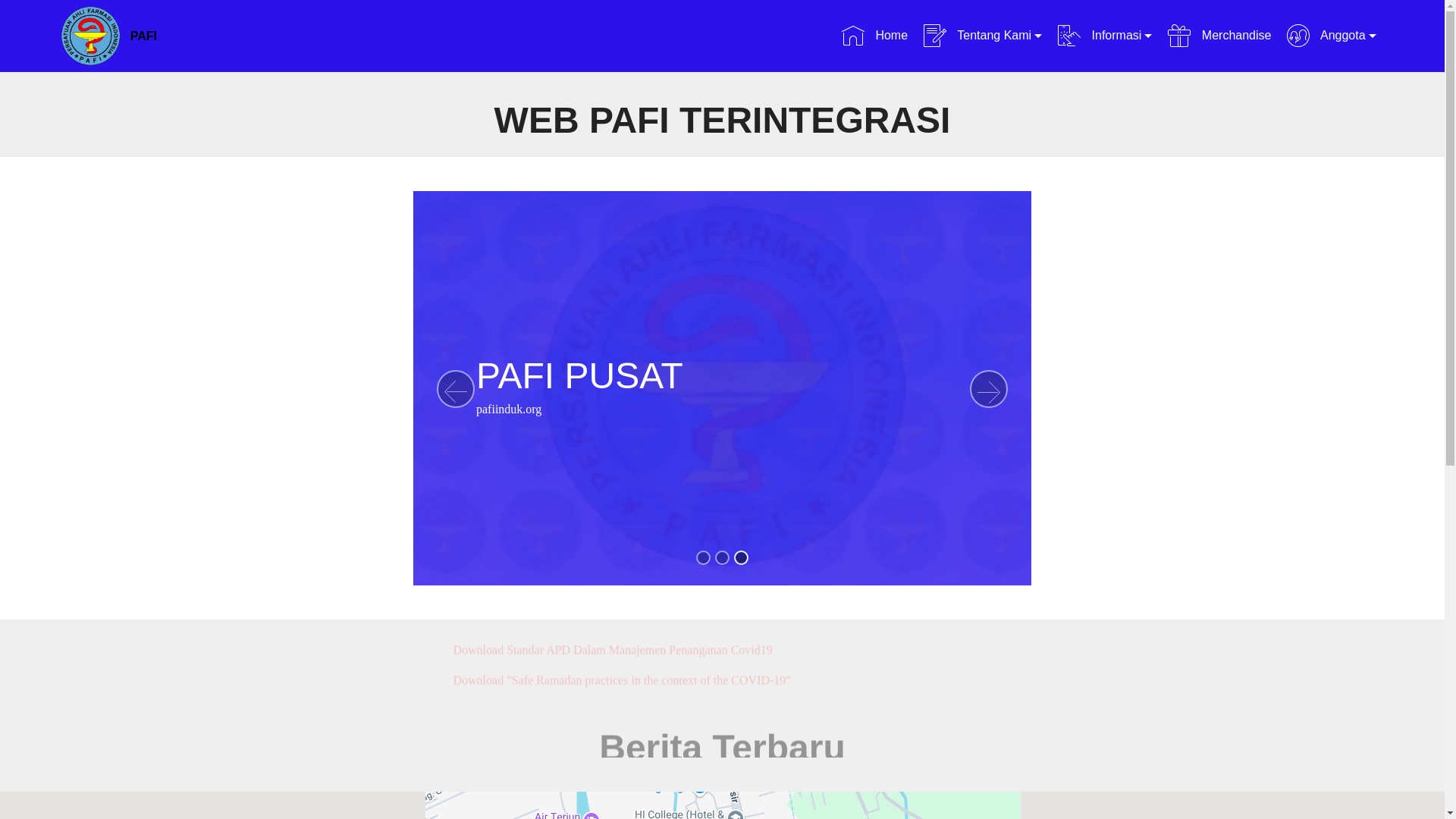 website screenshot of https://pafi-sukasada-org.pages.dev/