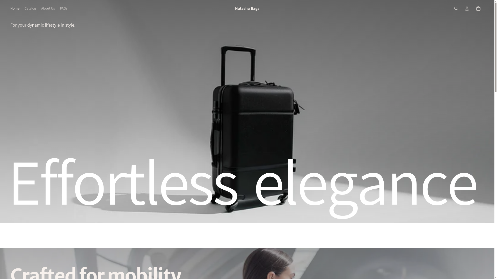 website screenshot of https://natashabag.top/