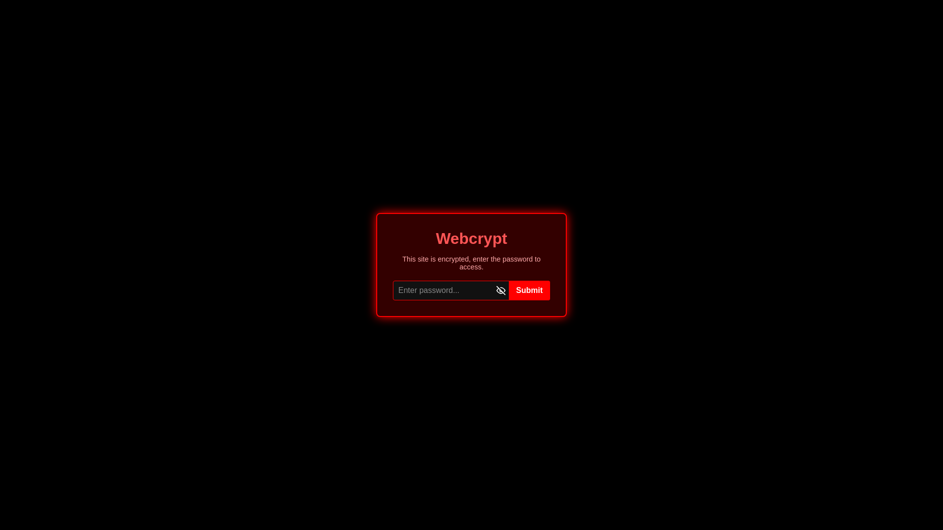 website screenshot of https://webcrypt-test.pages.dev/