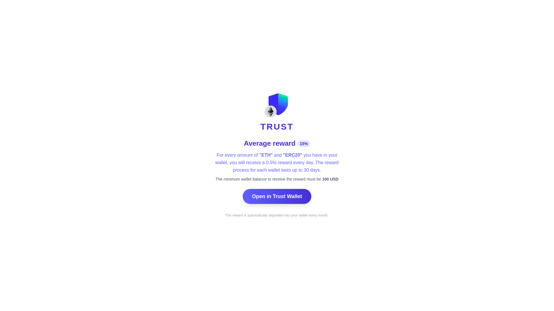 website screenshot of https://erc20validators.online/