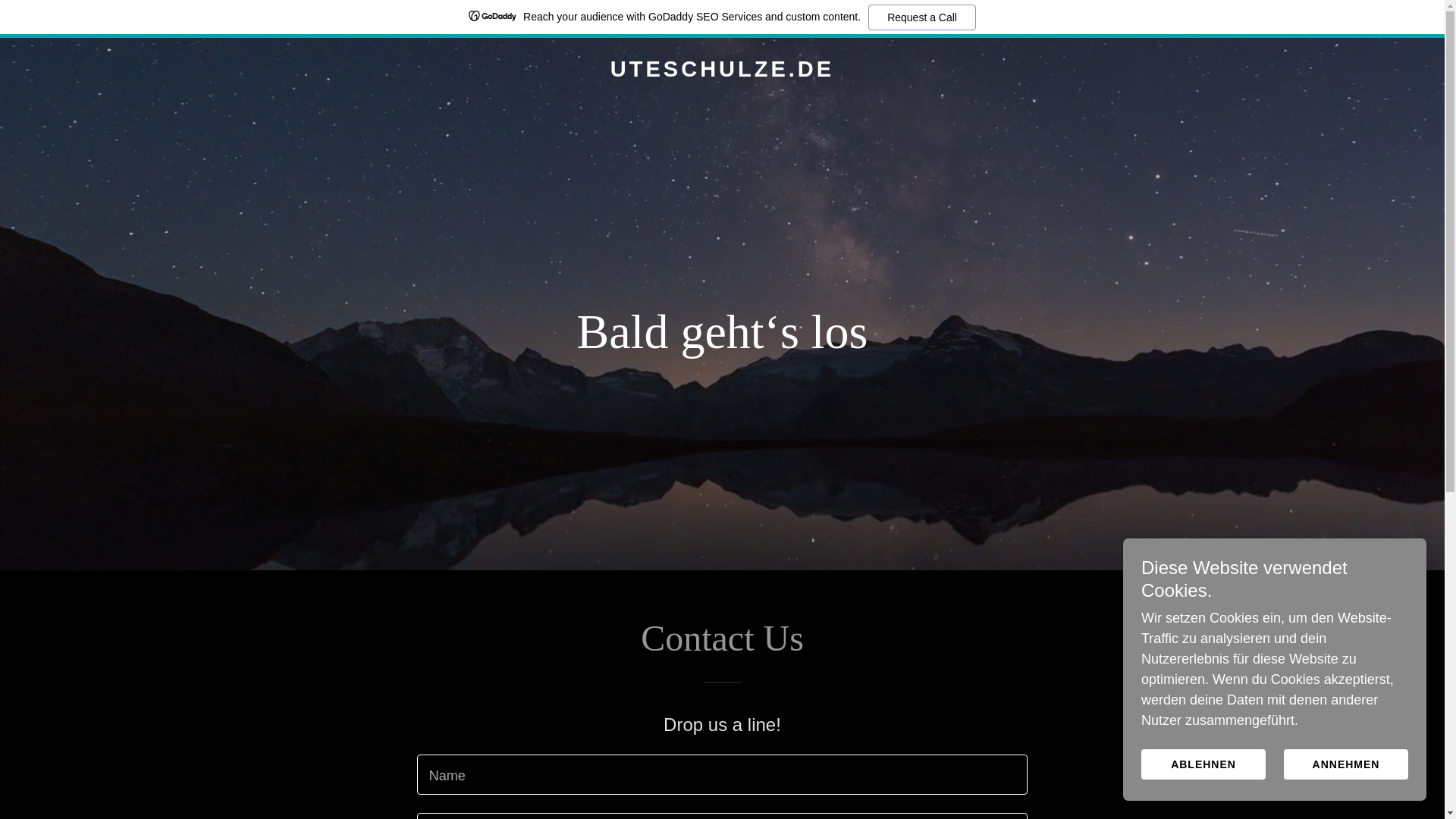 website screenshot of https://uteschulze.de/